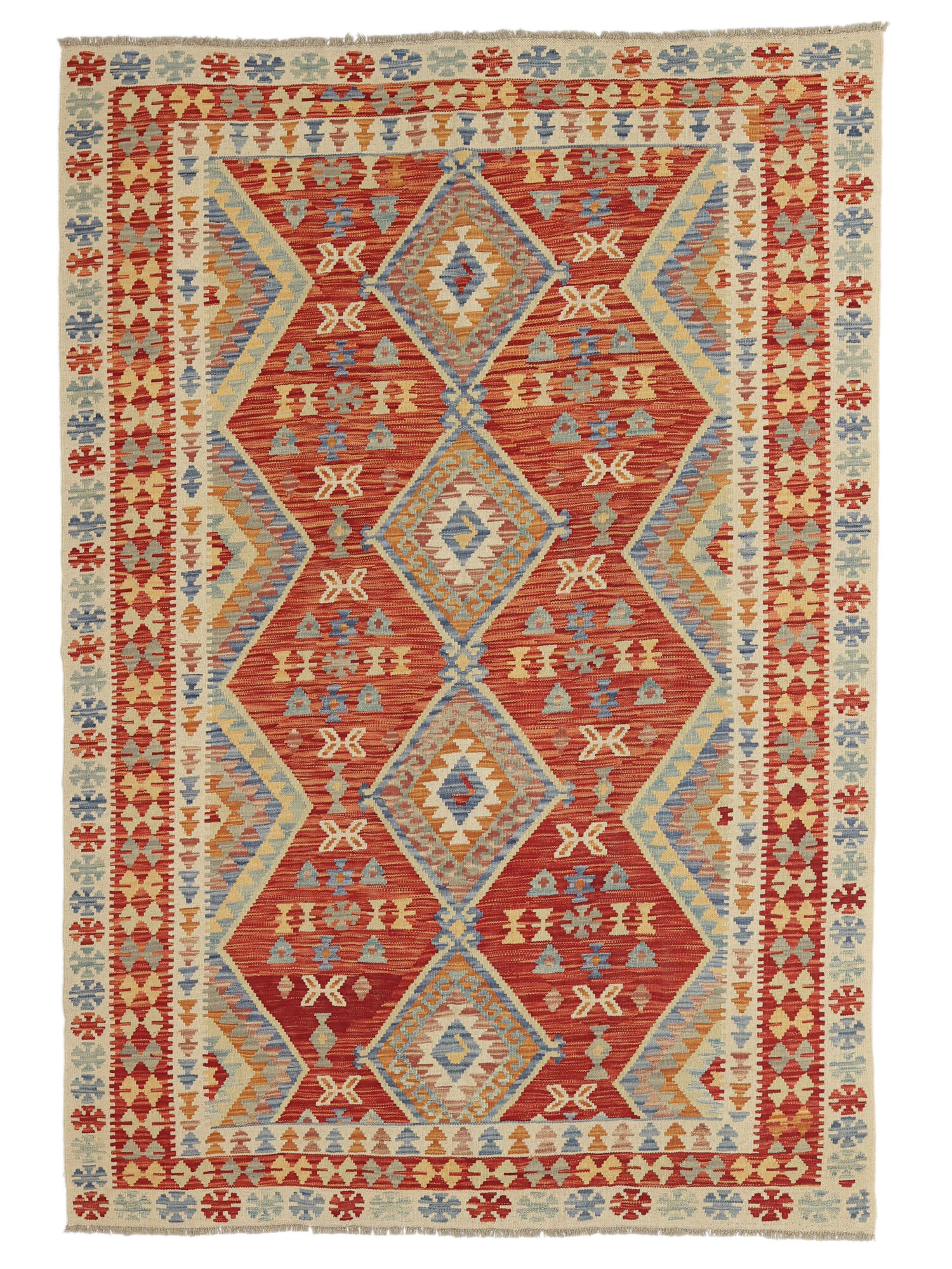 Kelim Afghan Old Stil Teppich 180×253
