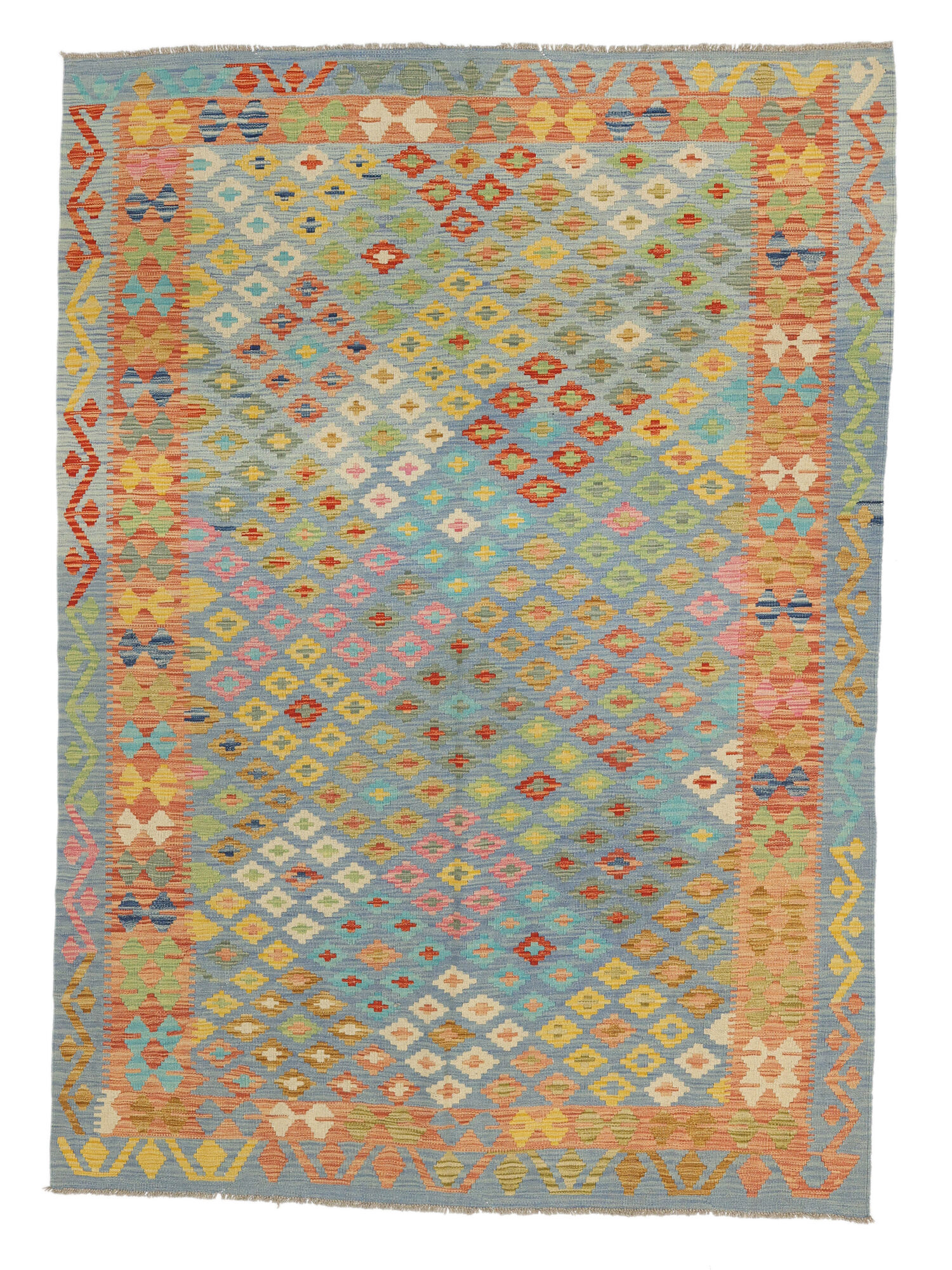 Kelim Afghan Old Stil Teppich 184×250