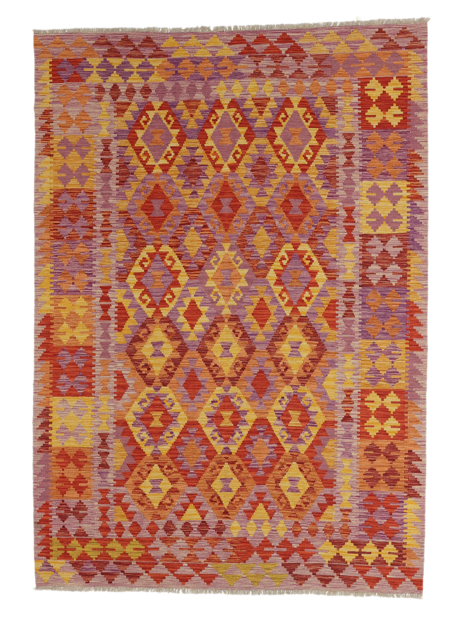 Kelim Afghan Old Stil Teppich 170×234