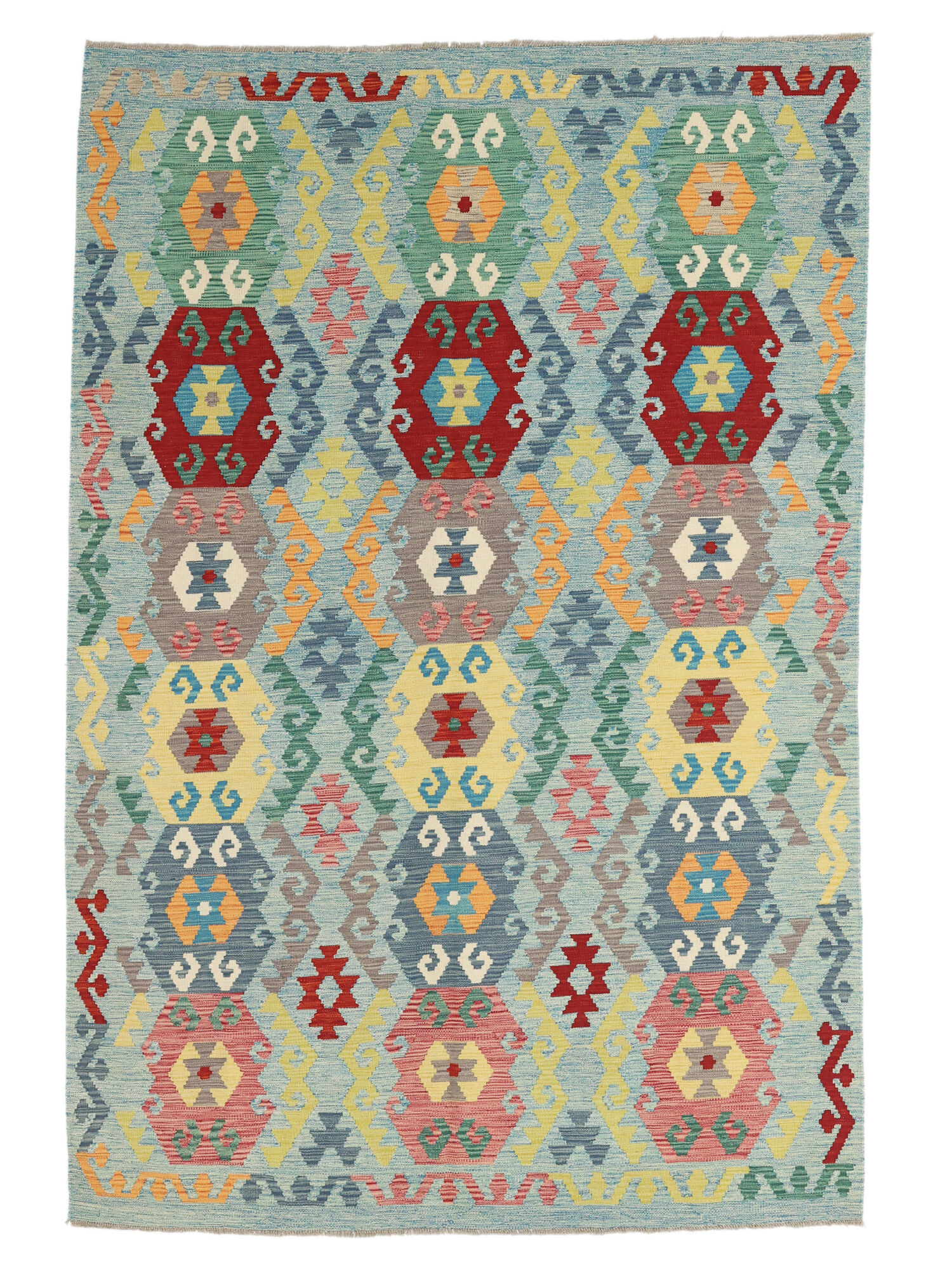 Kelim Afghan Old Stil Teppich 170×246