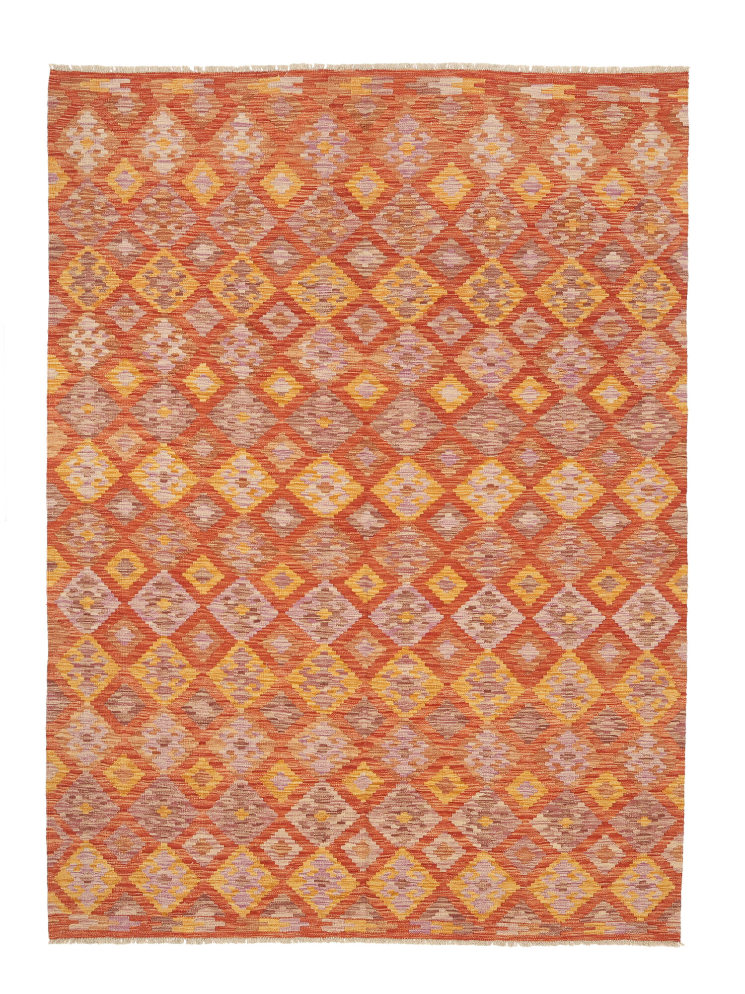Kelim Afghan Old Stil Teppich 183×246