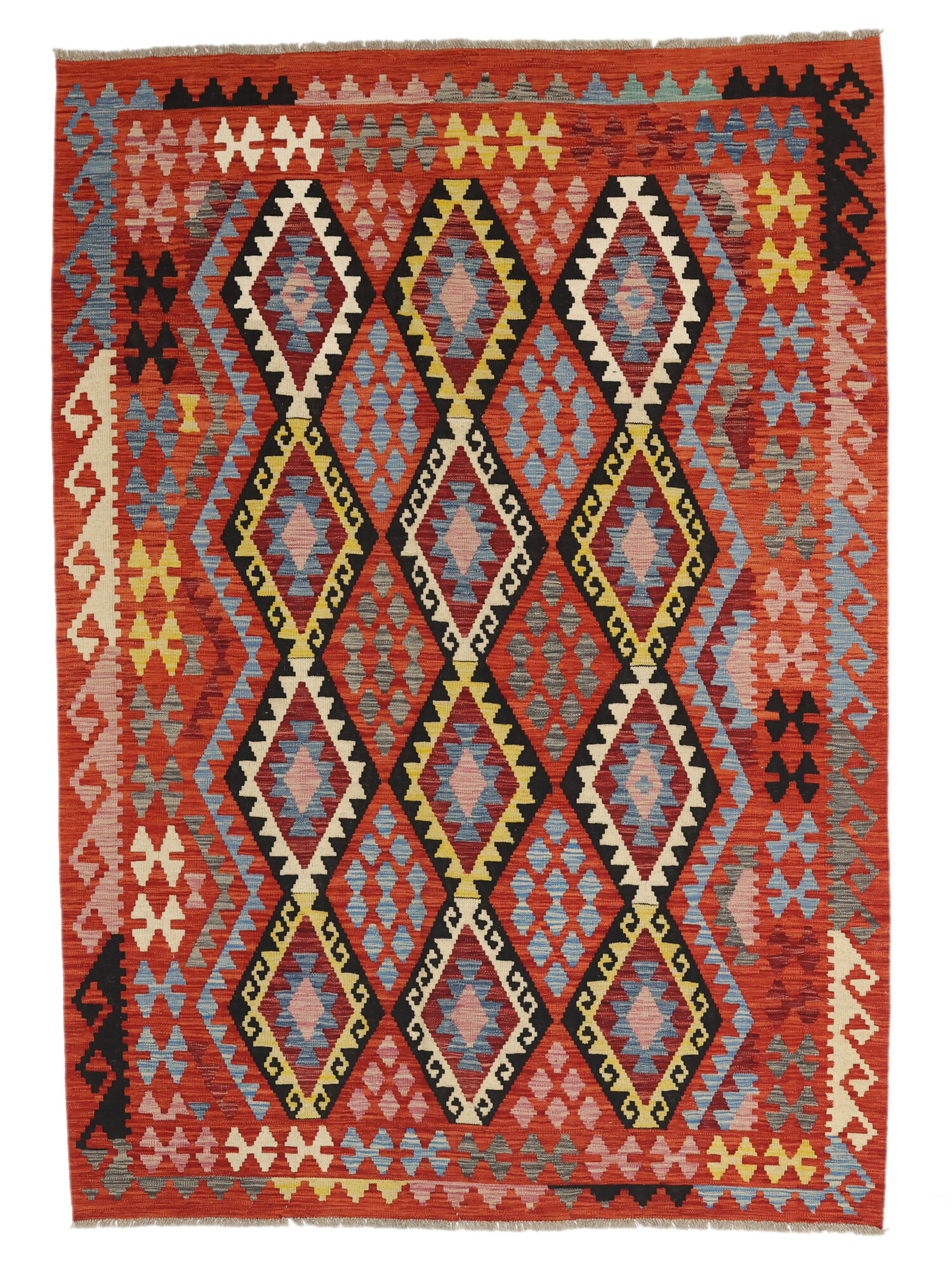 Kelim Afghan Old Stil Teppich 170×238