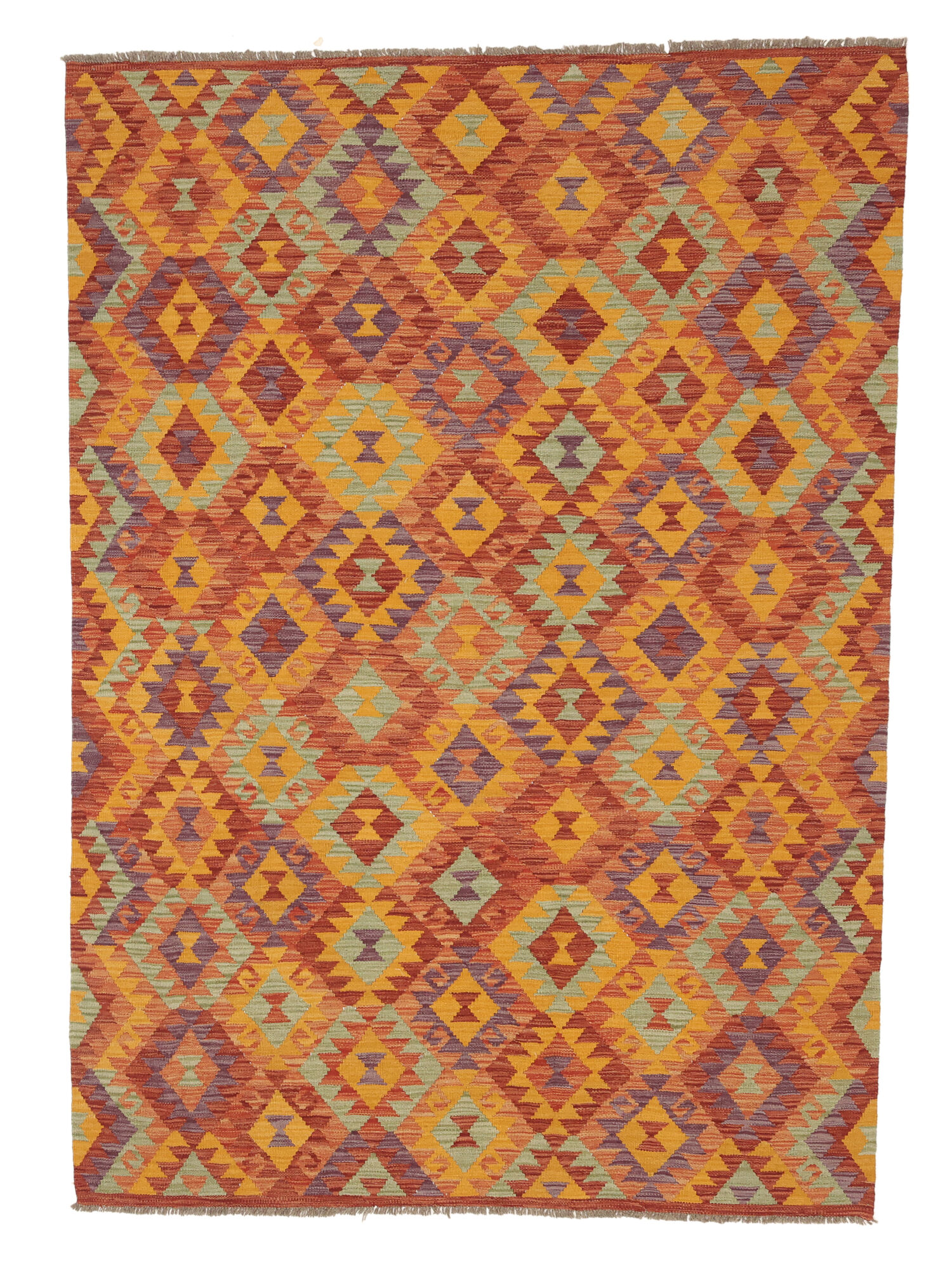 Kelim Afghan Old Stil Teppich 175×252