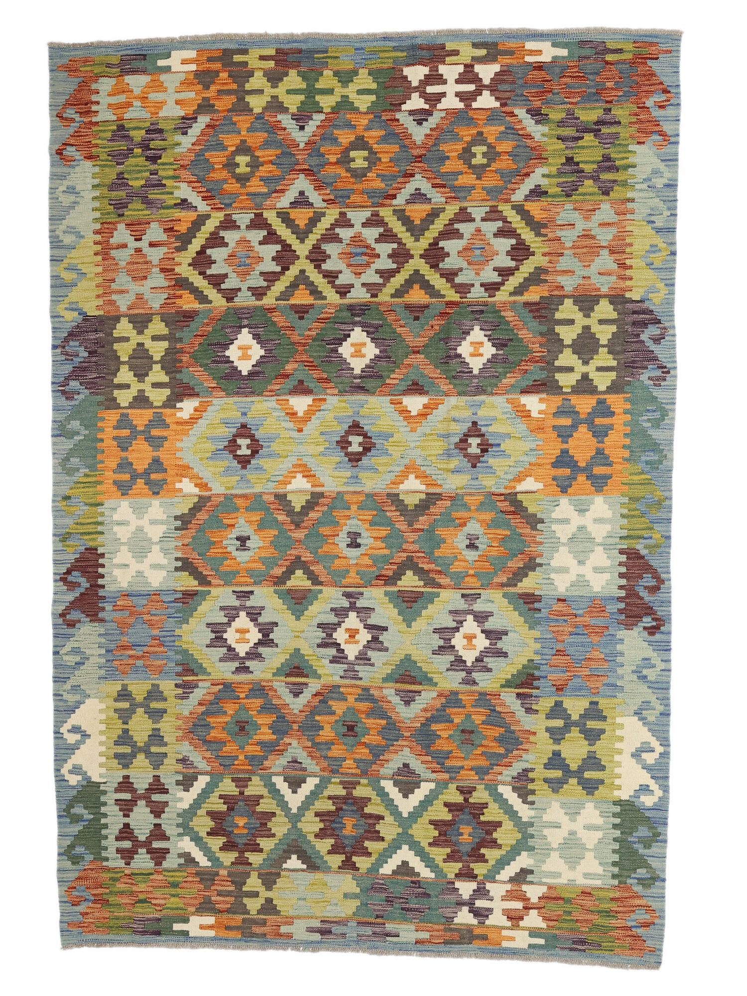 Kelim Afghan Old Stil Teppich 165×236