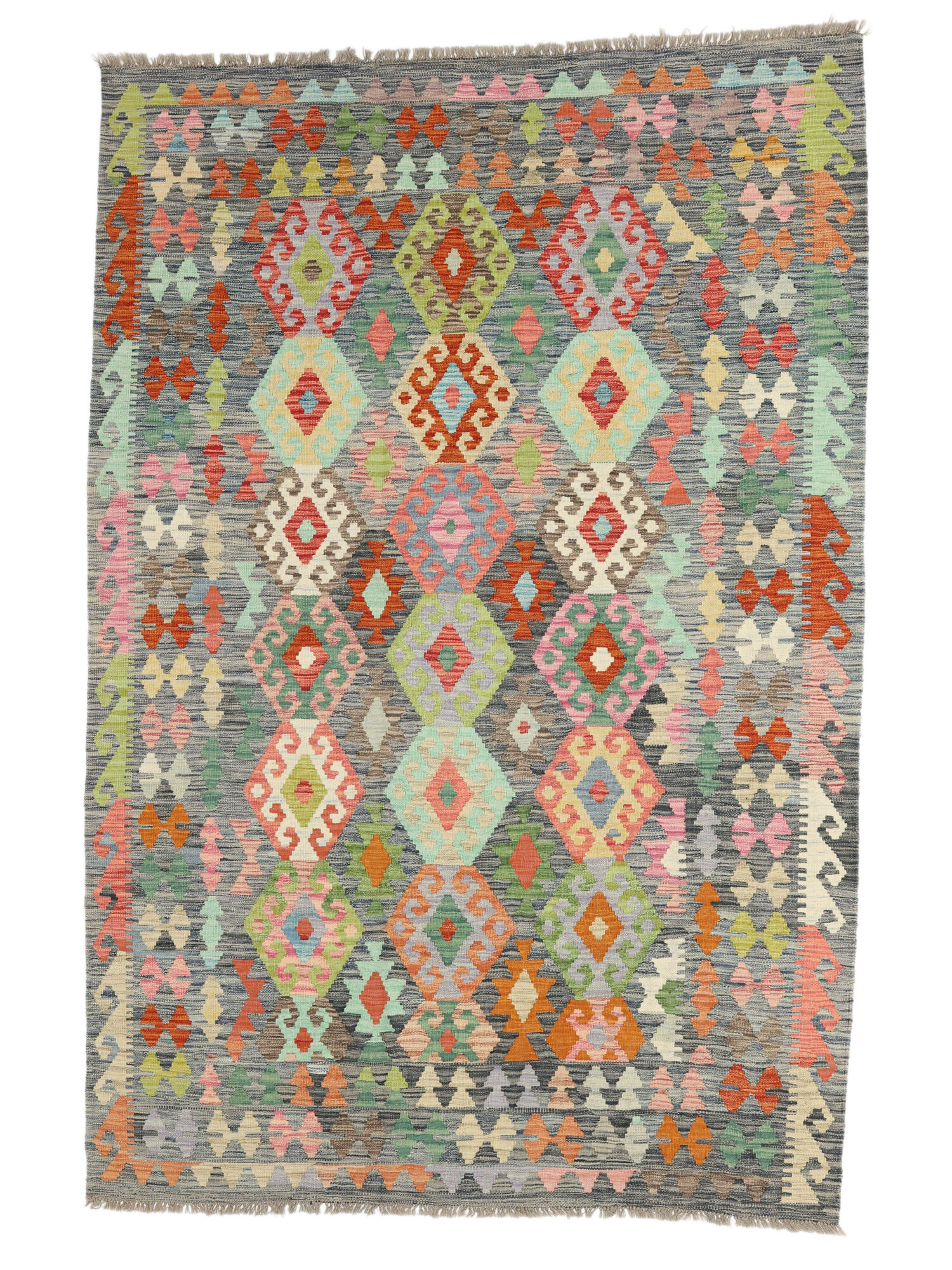 Kelim Afghan Old Stil Teppich 173×255