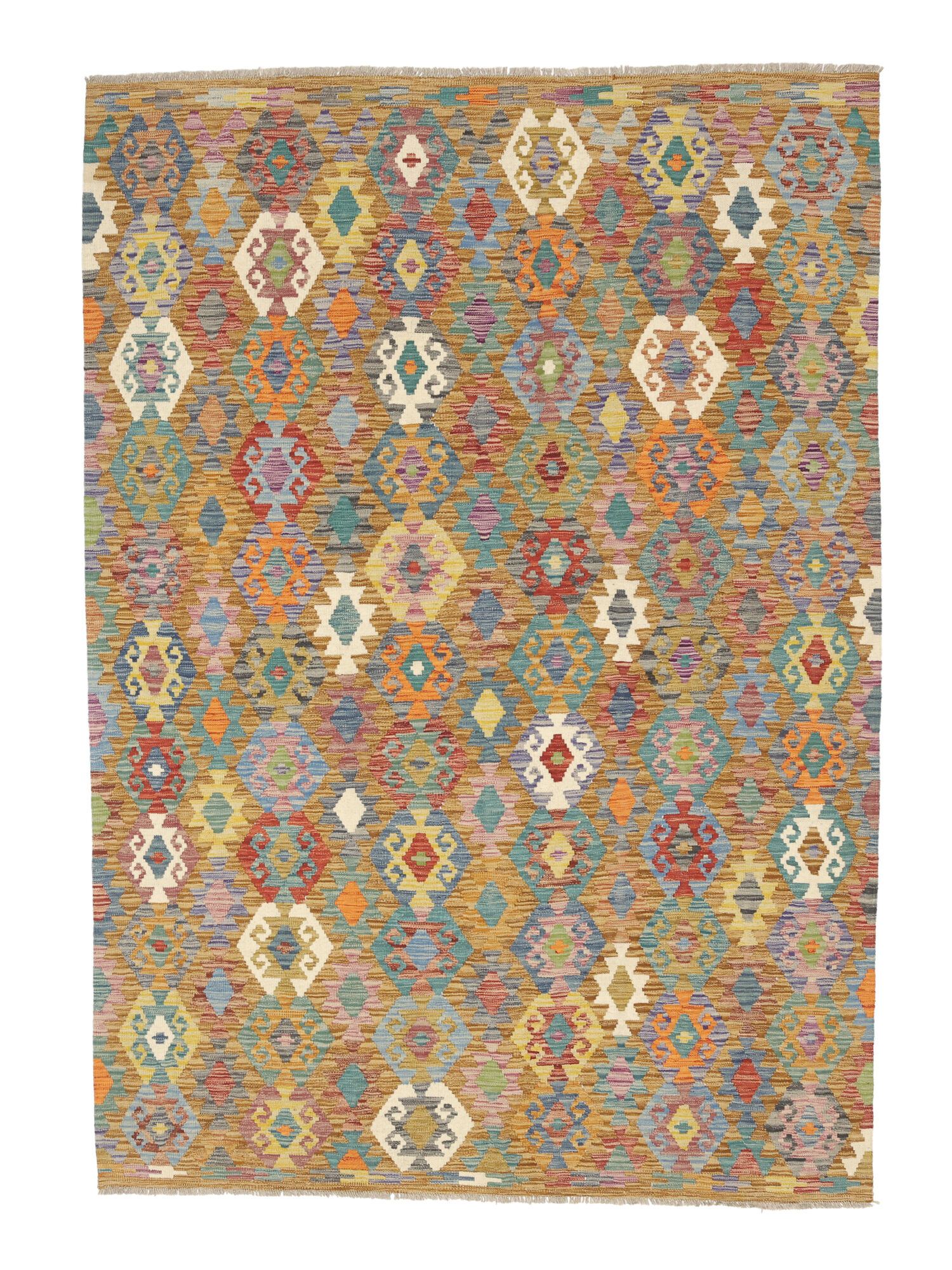 Kelim Afghan Old Stil Teppich 179×252
