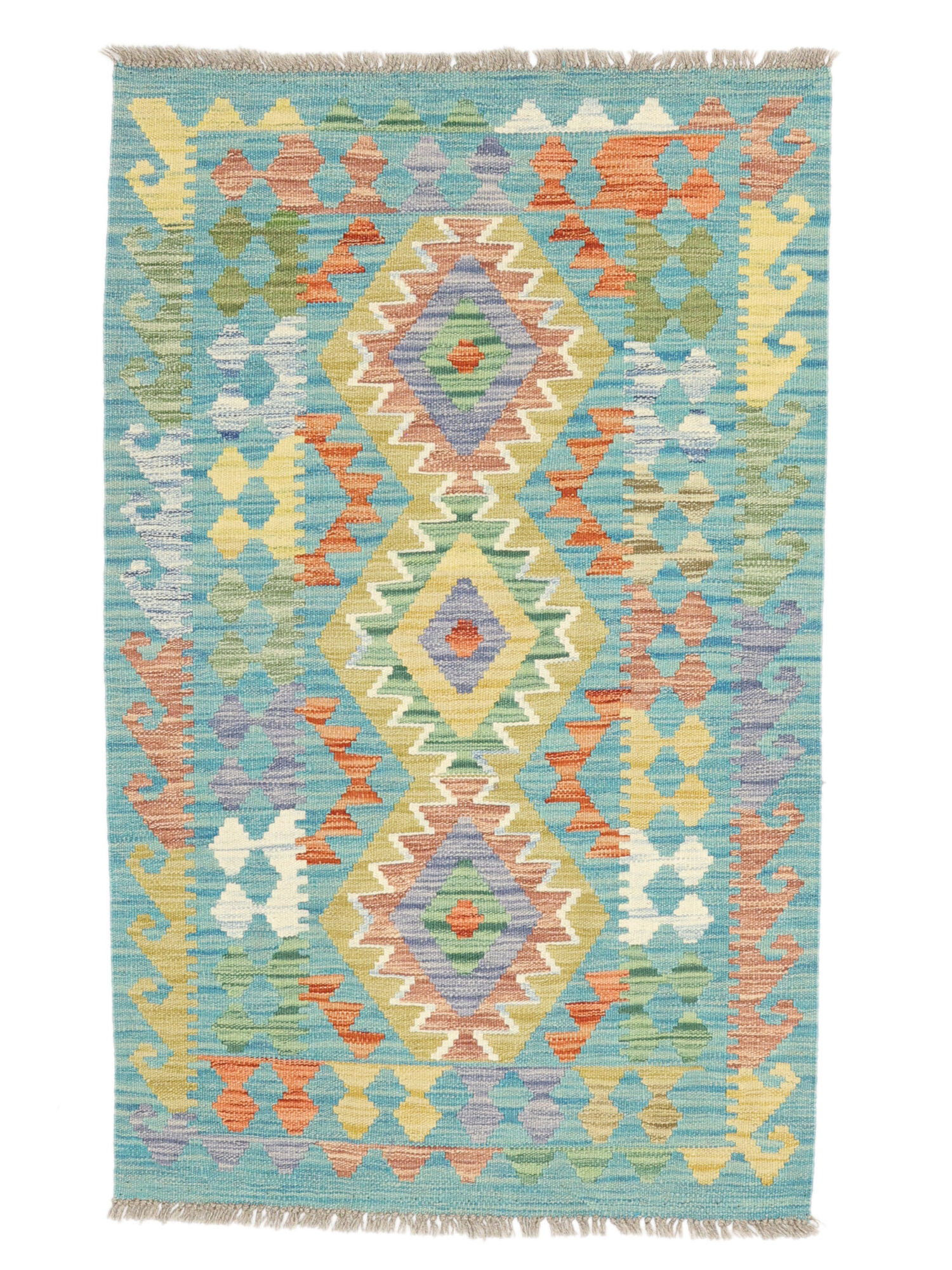 Kelim Afghan Old Stil Teppich 81×128
