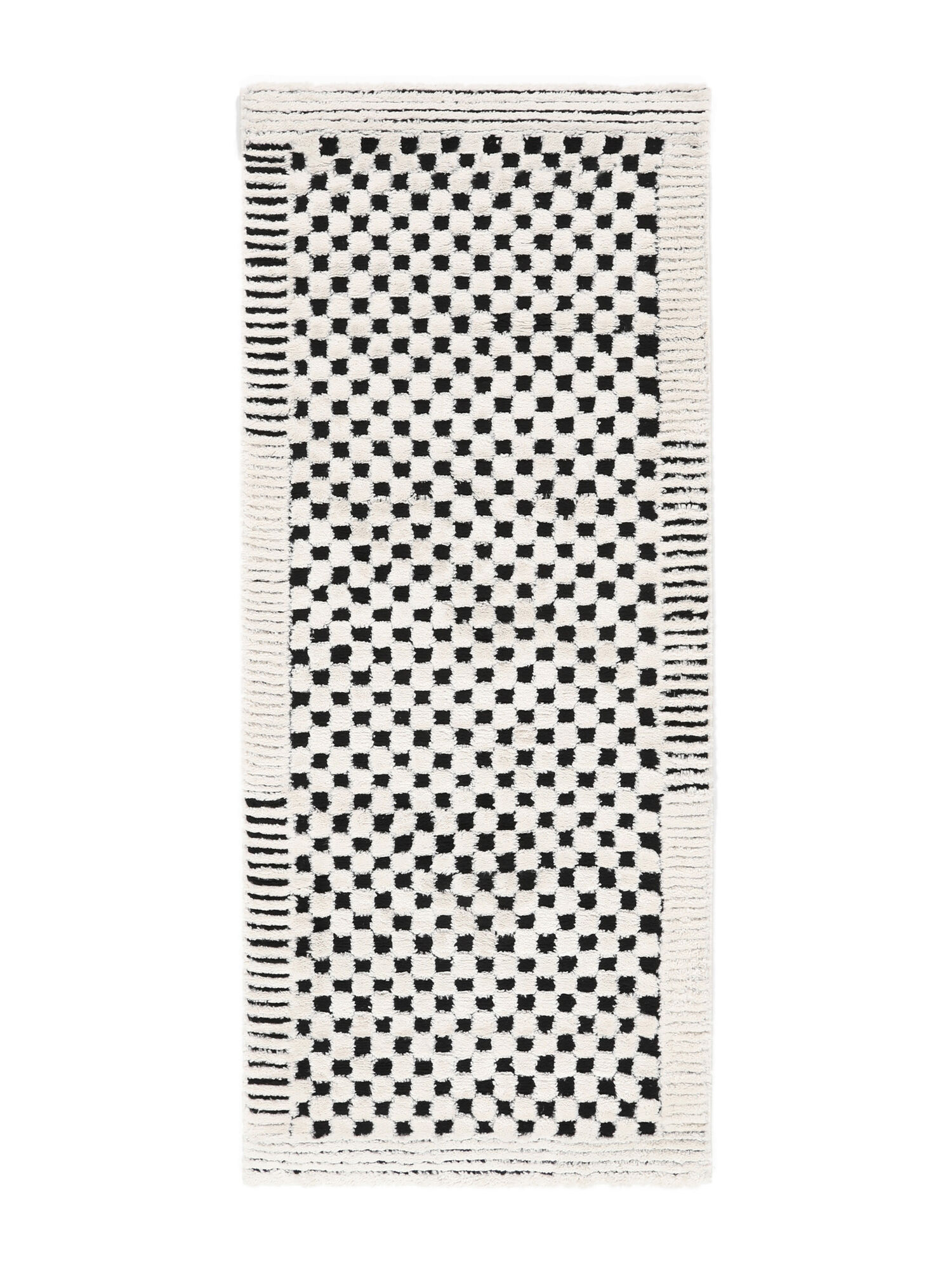 Gambit Matta - Krämvit / Svart 80x200