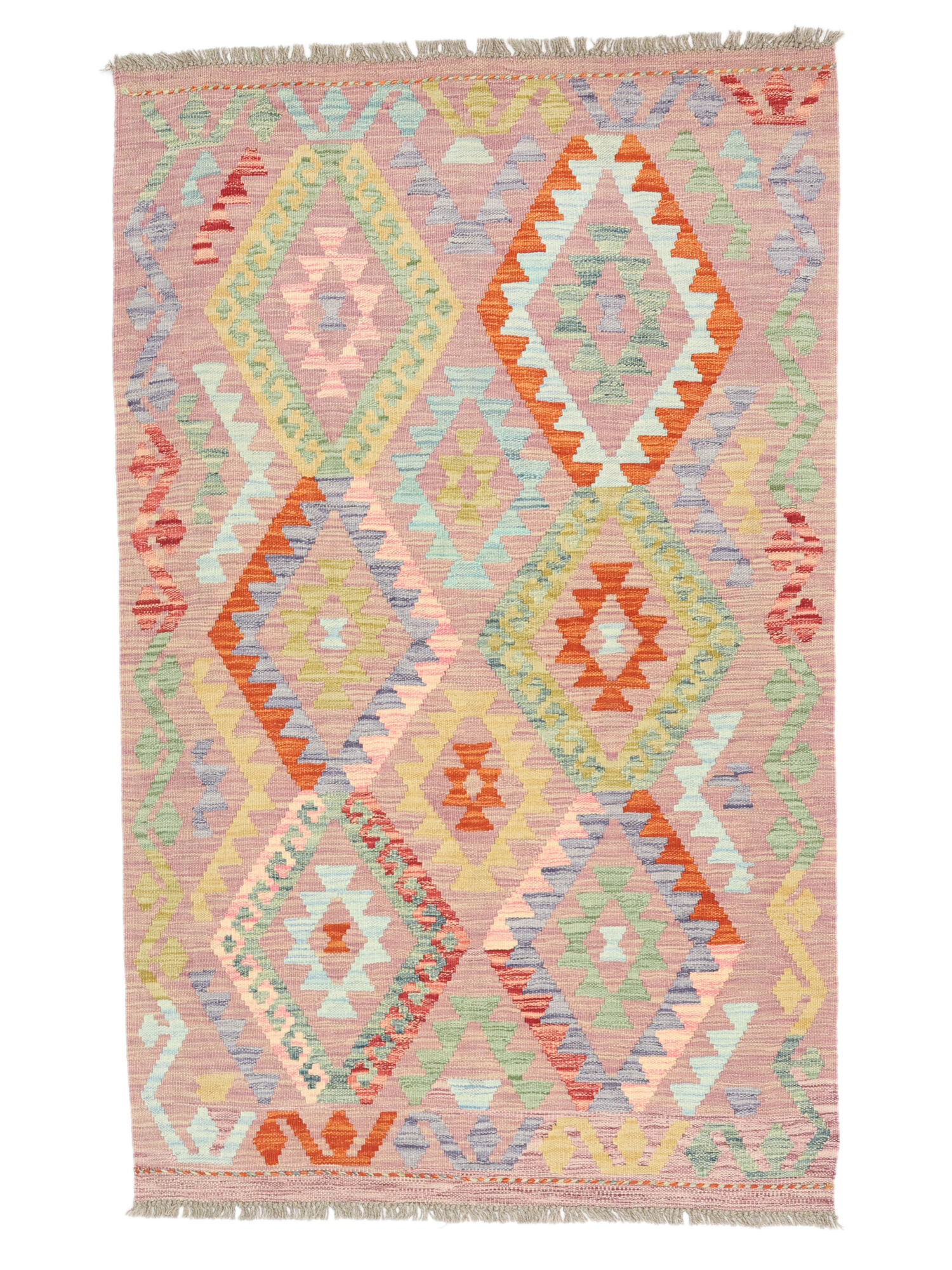 Kelim Afghan Old Stil Teppich 102×160