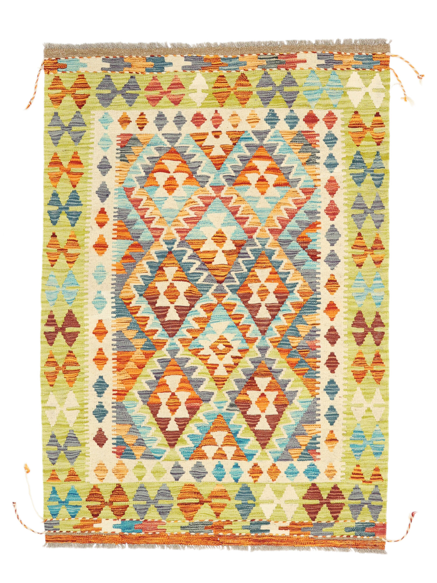 Kelim Afghan Old Stil Teppich 103×149