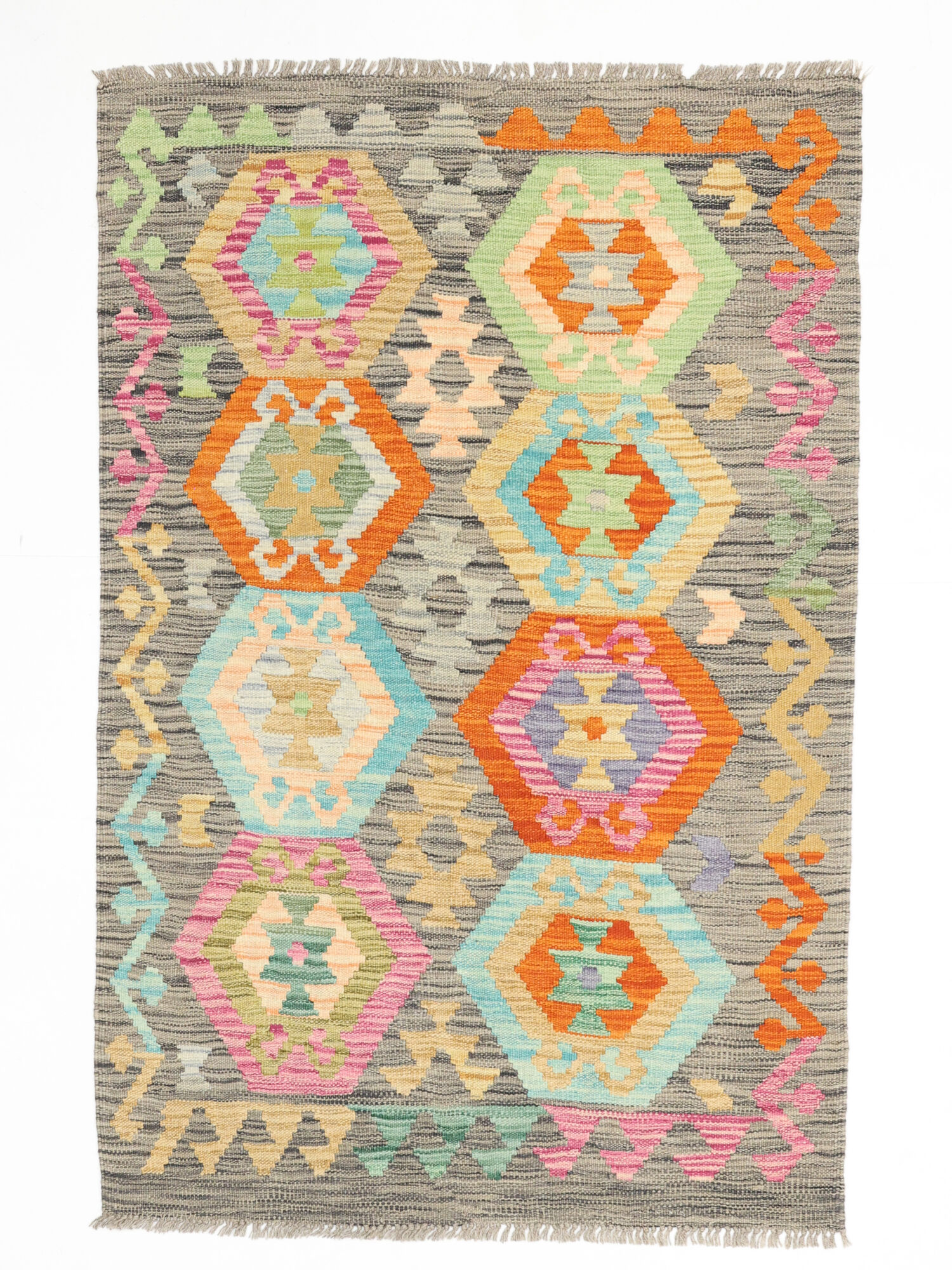 Kelim Afghan Old Stil Teppich 97×146