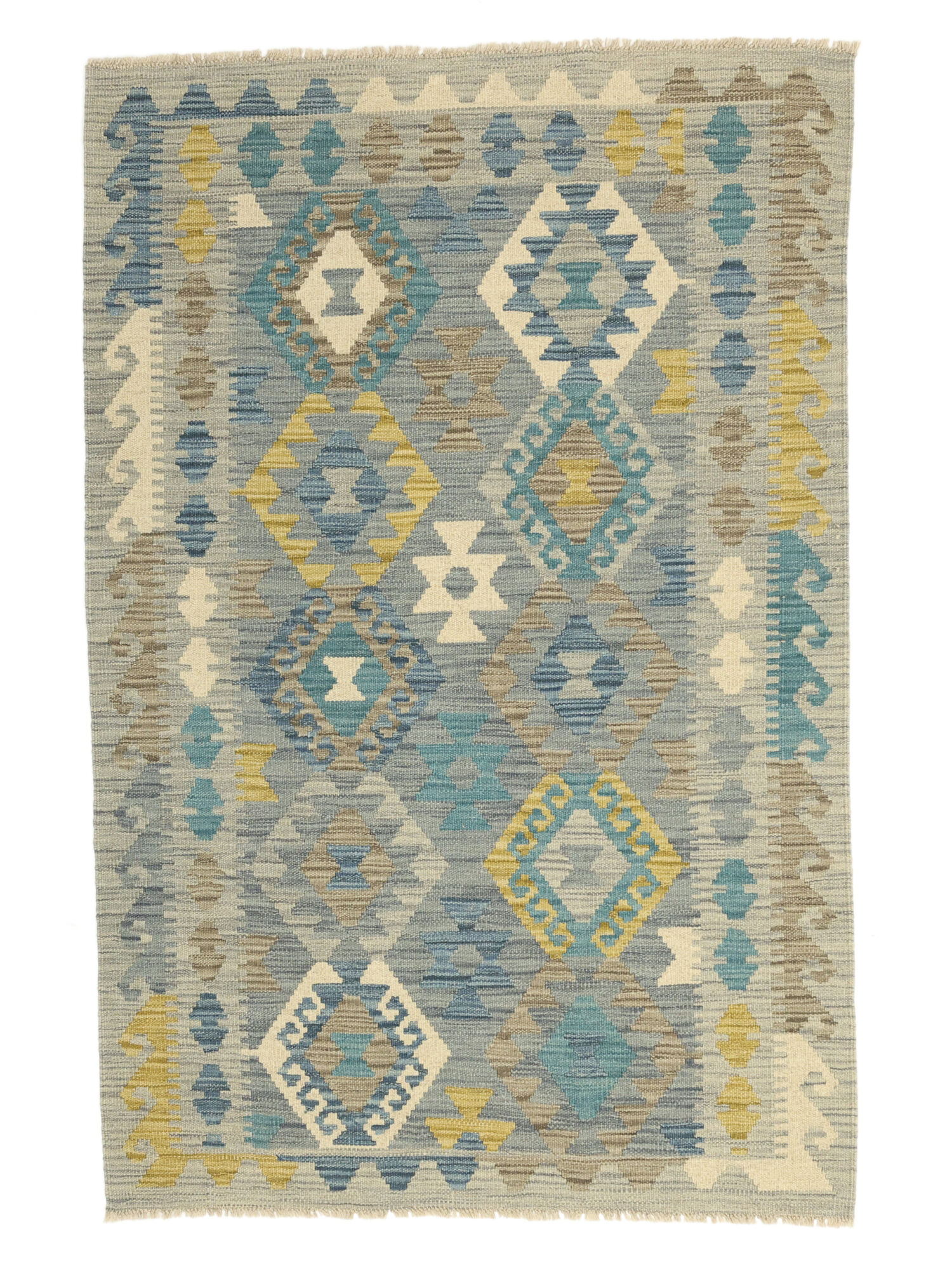Kelim Afghan Old Stil Teppich 100×151
