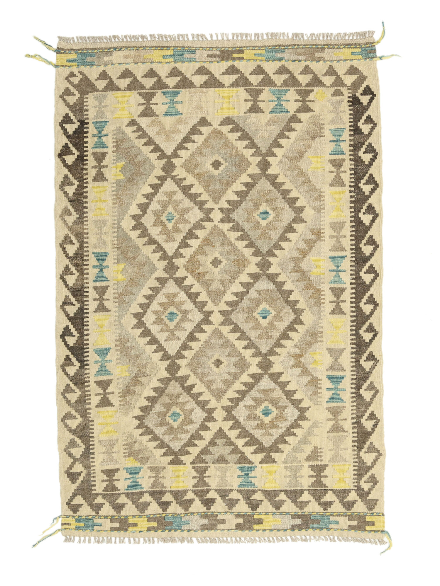 Kelim Afghan Old Stil Teppich 104×155