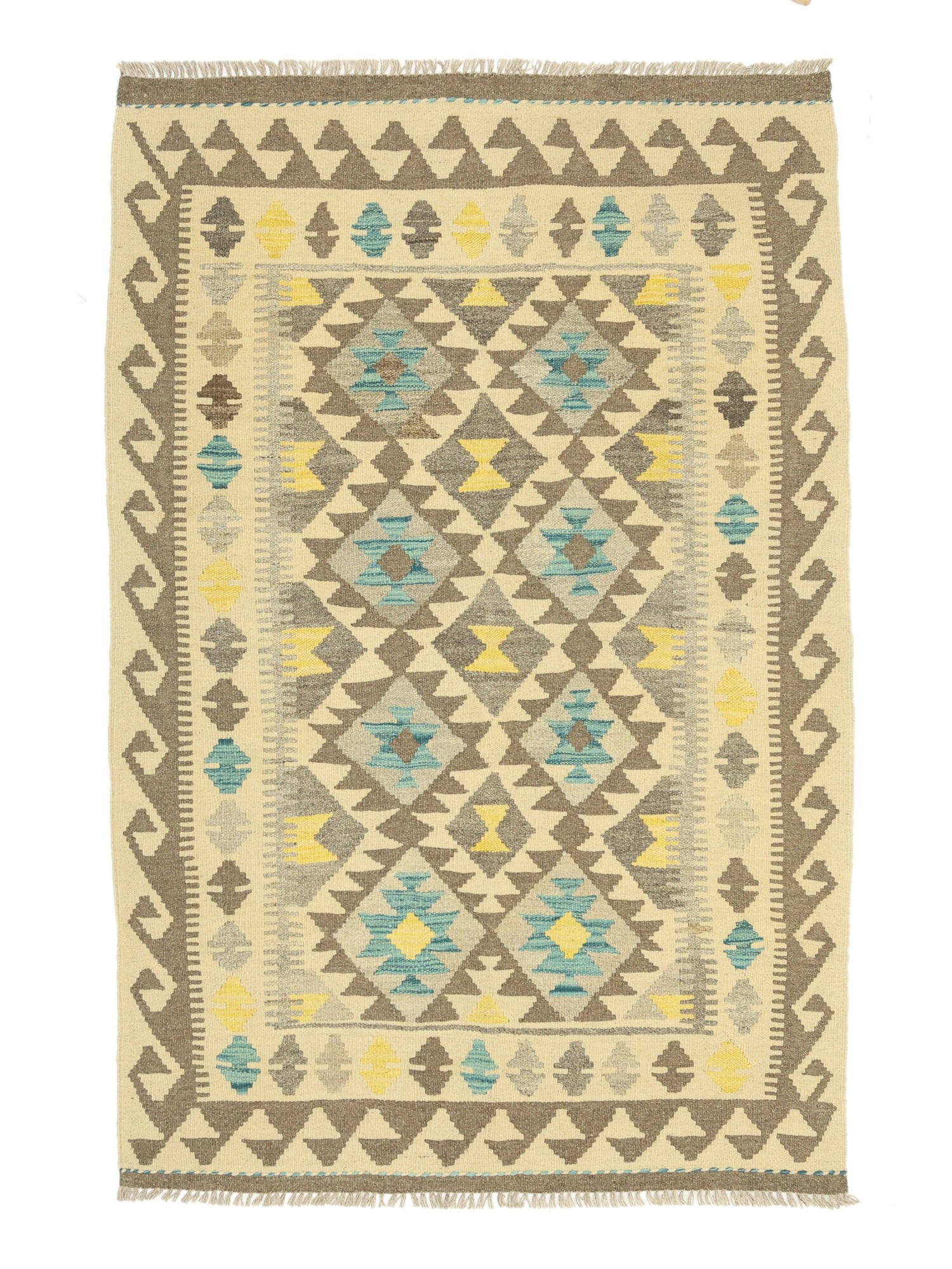Kelim Afghan Old Stil Teppich 103×153