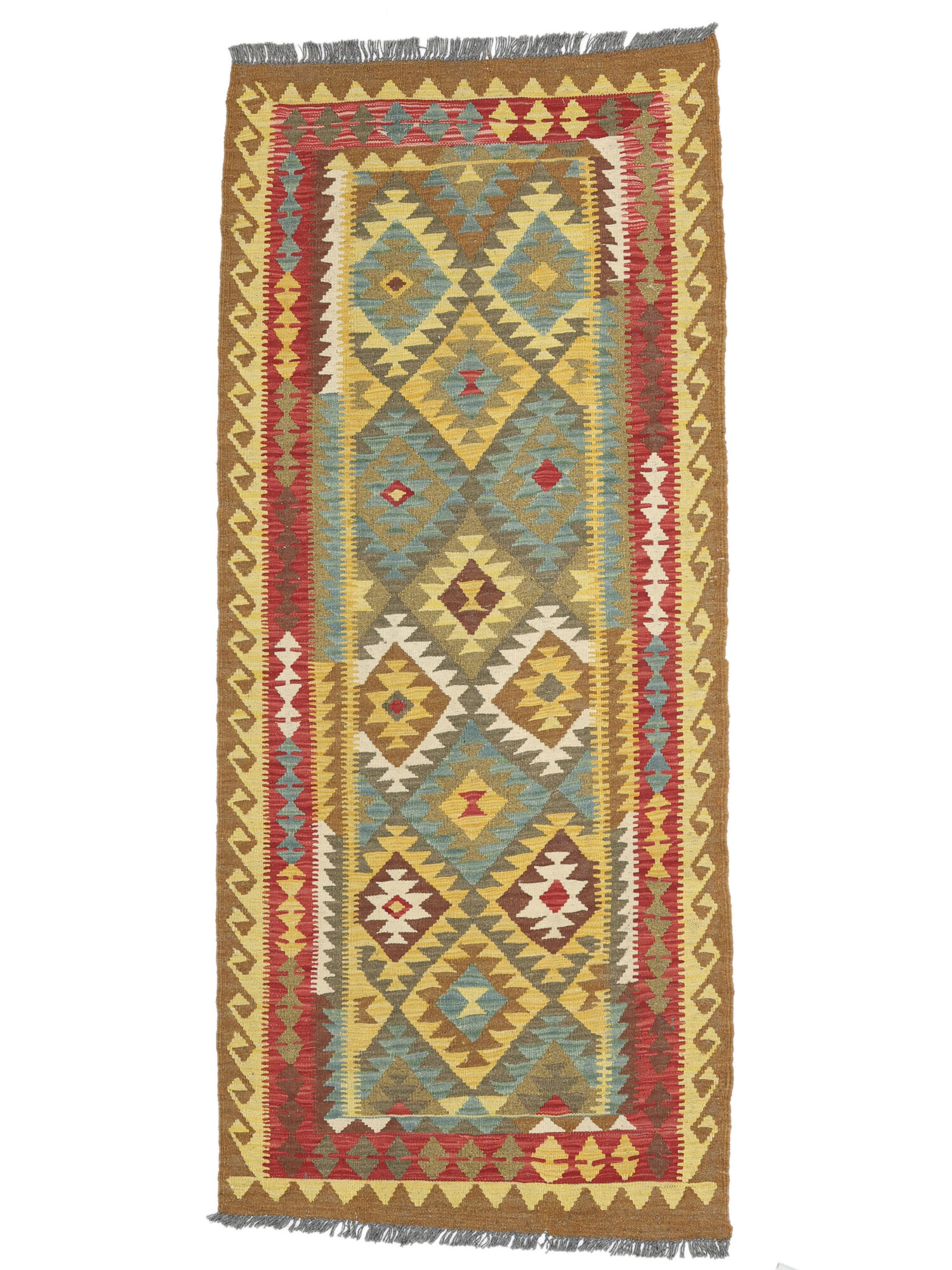 Kelim Afghan Old Stil Teppich 88×200