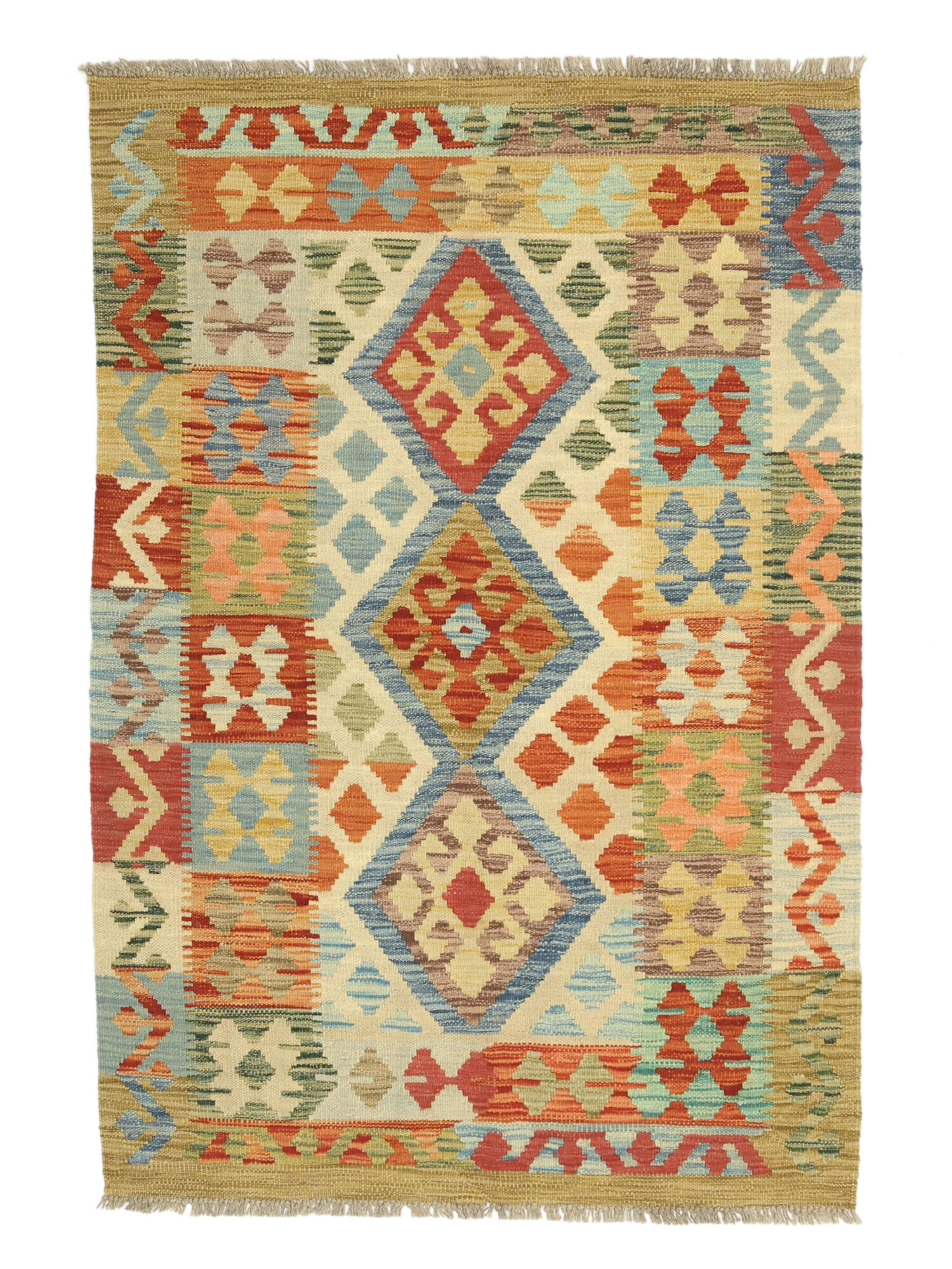 Kelim Modern Teppich 101×145