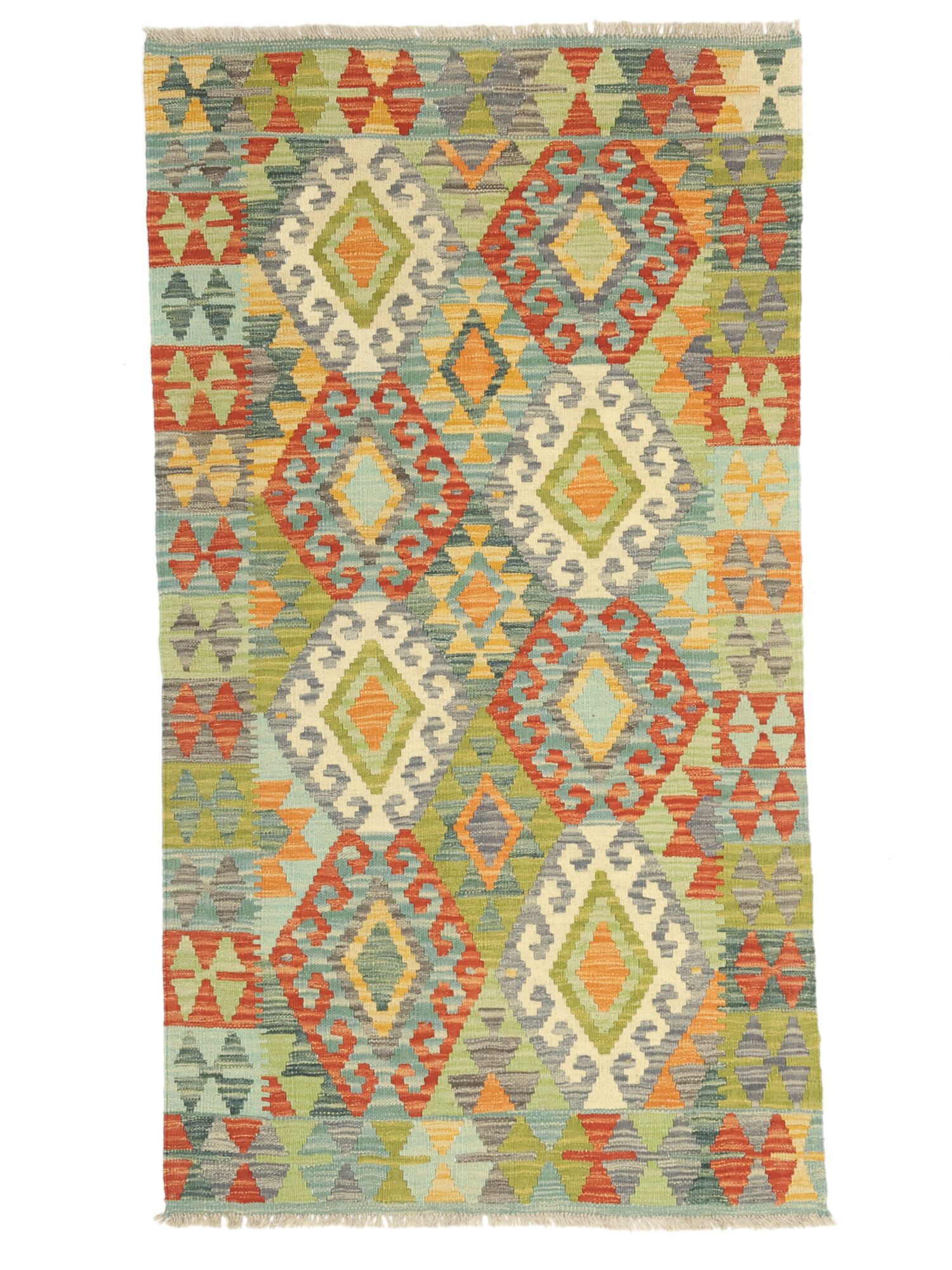 Kelim Afghan Old Stil Teppich 84×149