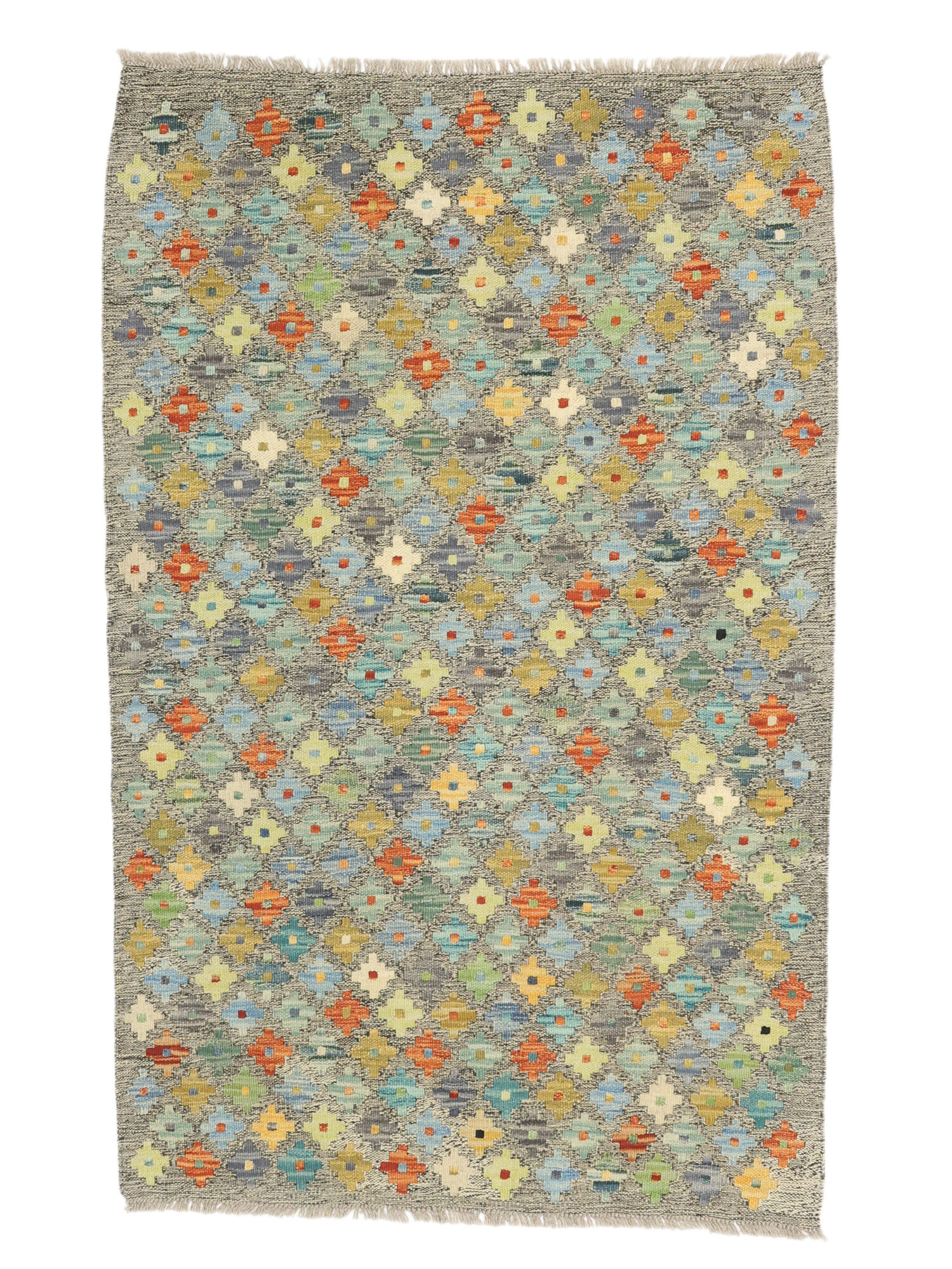 Kelim Afghan Old Stil Teppich 92×145