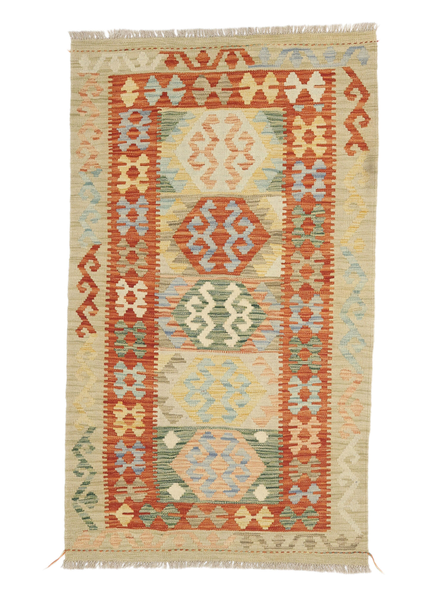 Kelim Modern Teppich 87×150