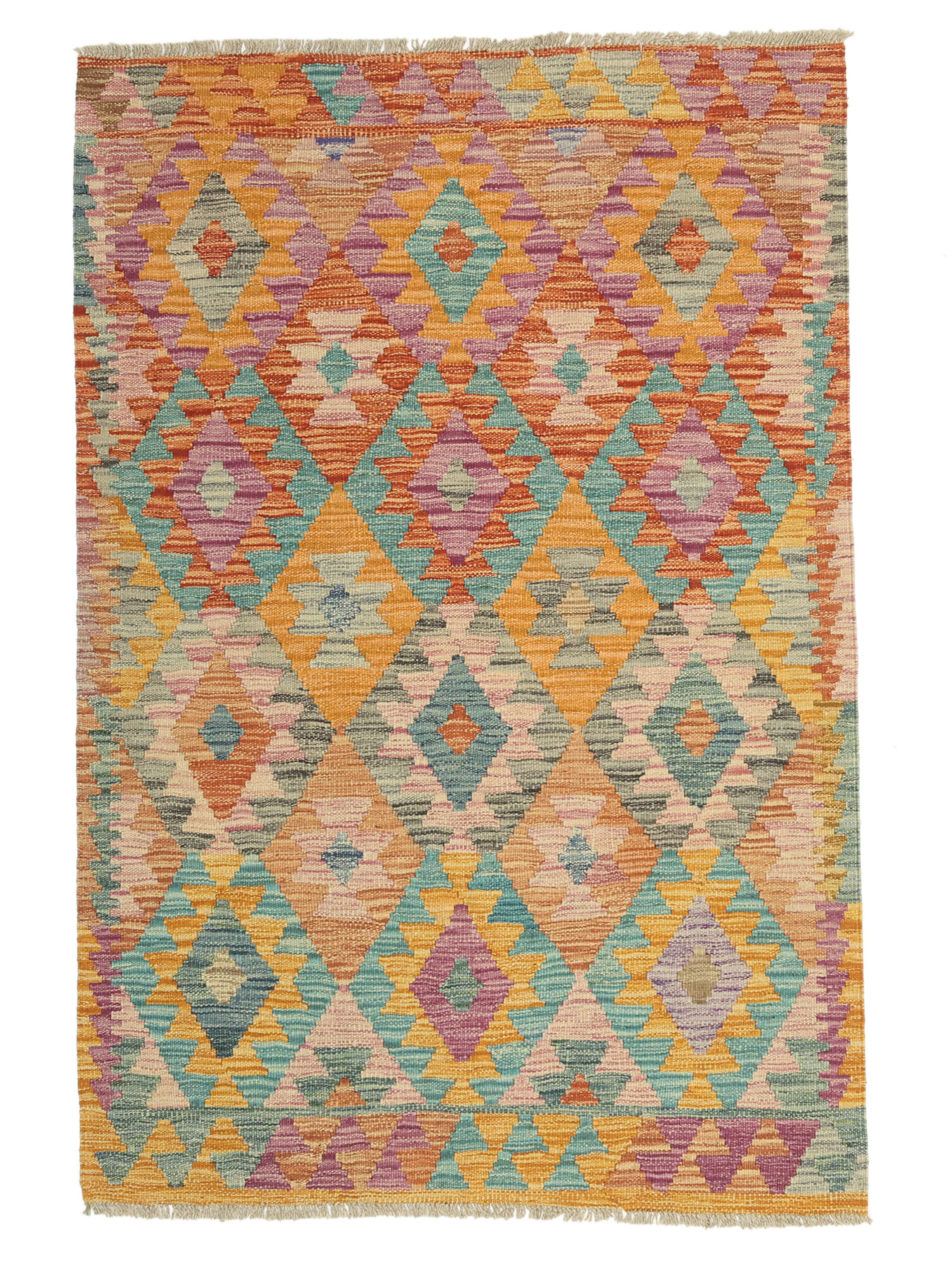 Kelim Afghan Old Stil Teppich 103×151
