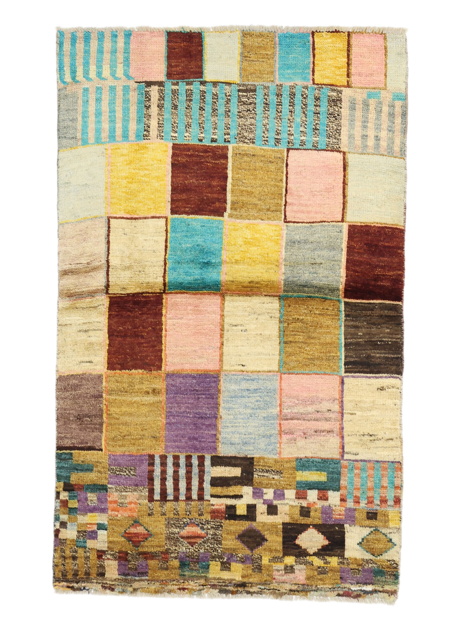 Berber Colourful Matta 92x147