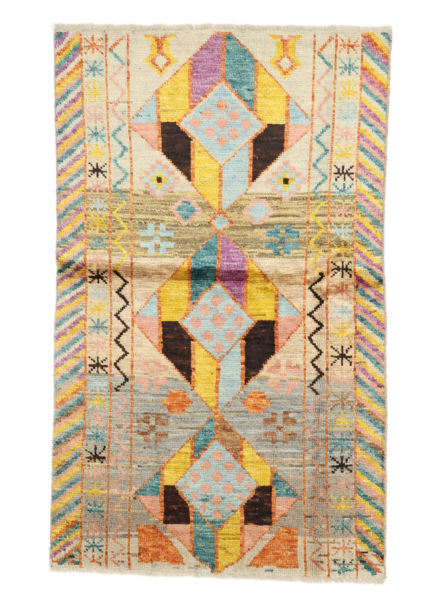 Berber Colourful Matta 89x144