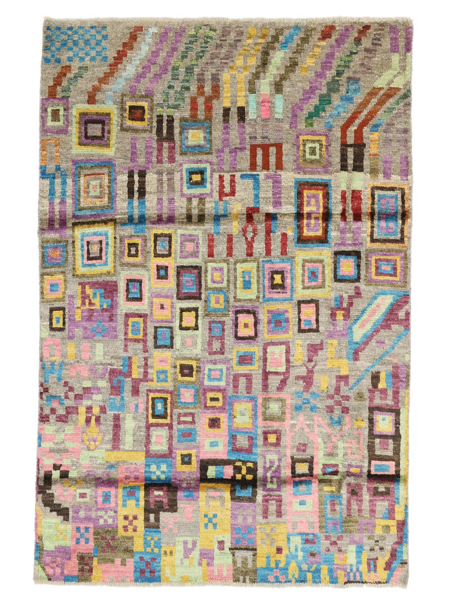 Berber Colourful Matta 117x174