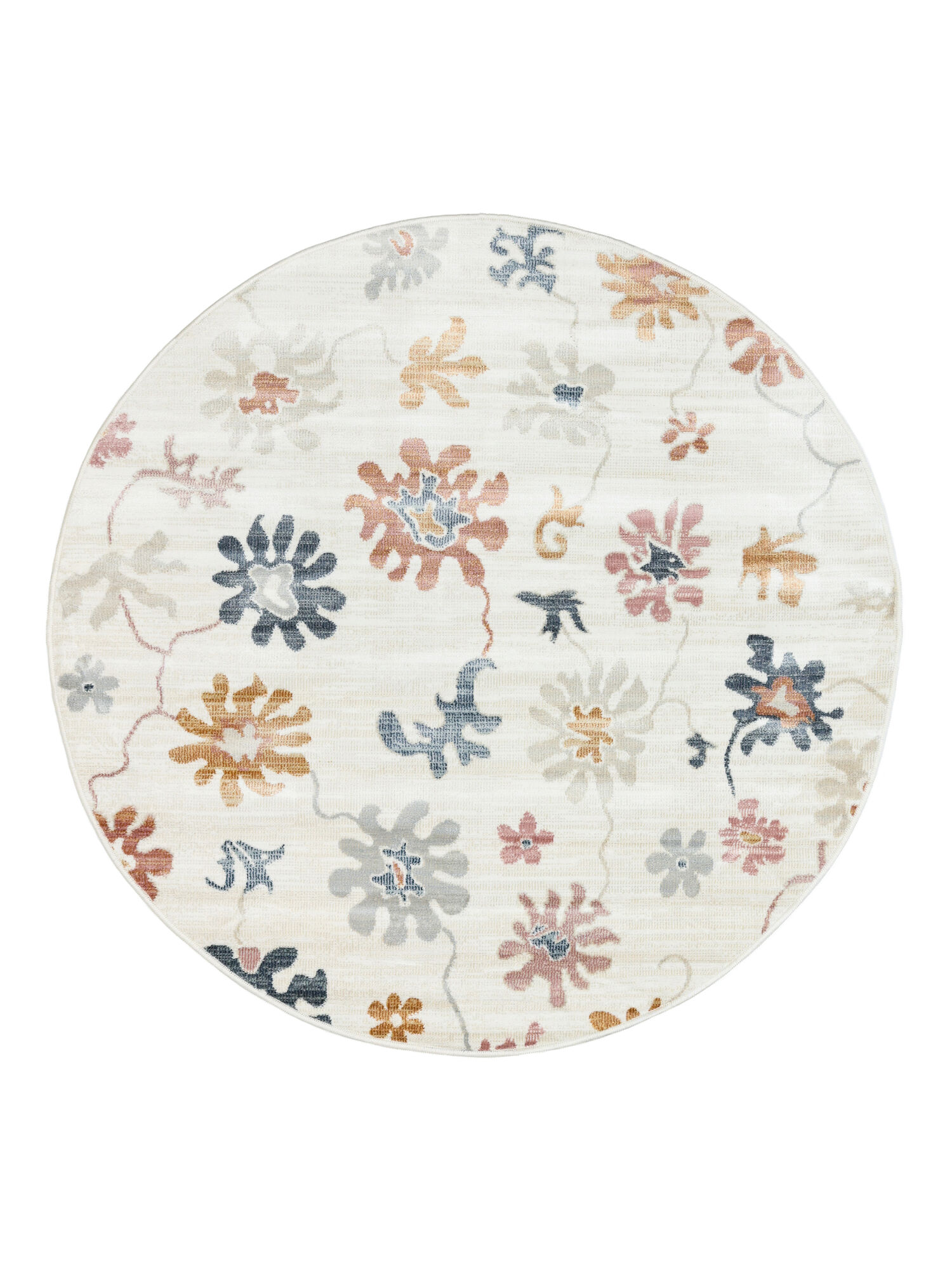 Blush Flower Matta - Flerfärgad (pastell) Ø 150