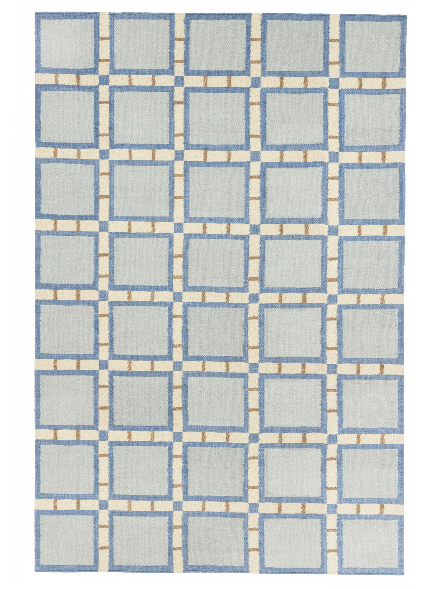 Kalmar Matta - Blå 200x300