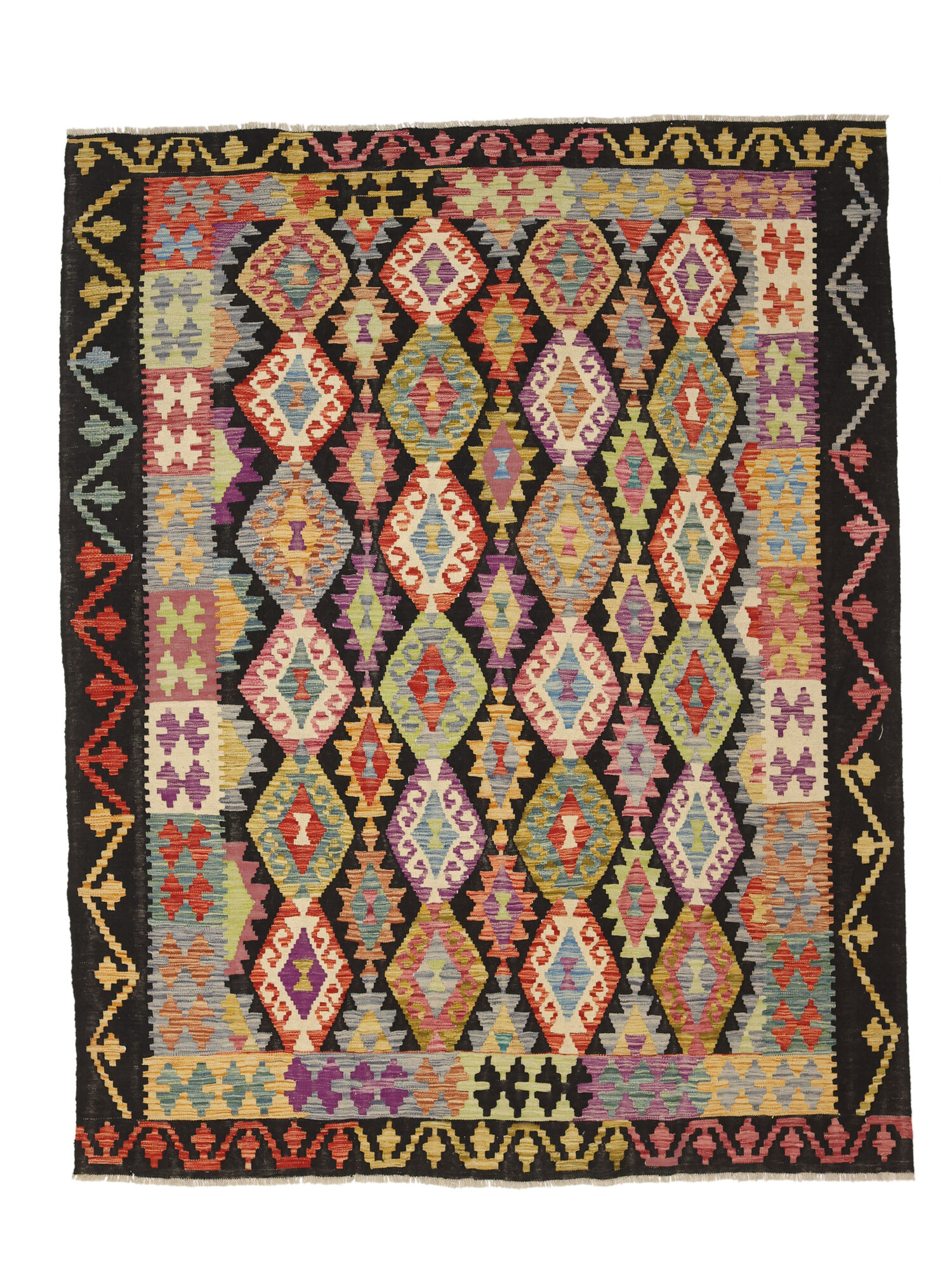 Kelim Afghan Old Stil Teppich 210×247
