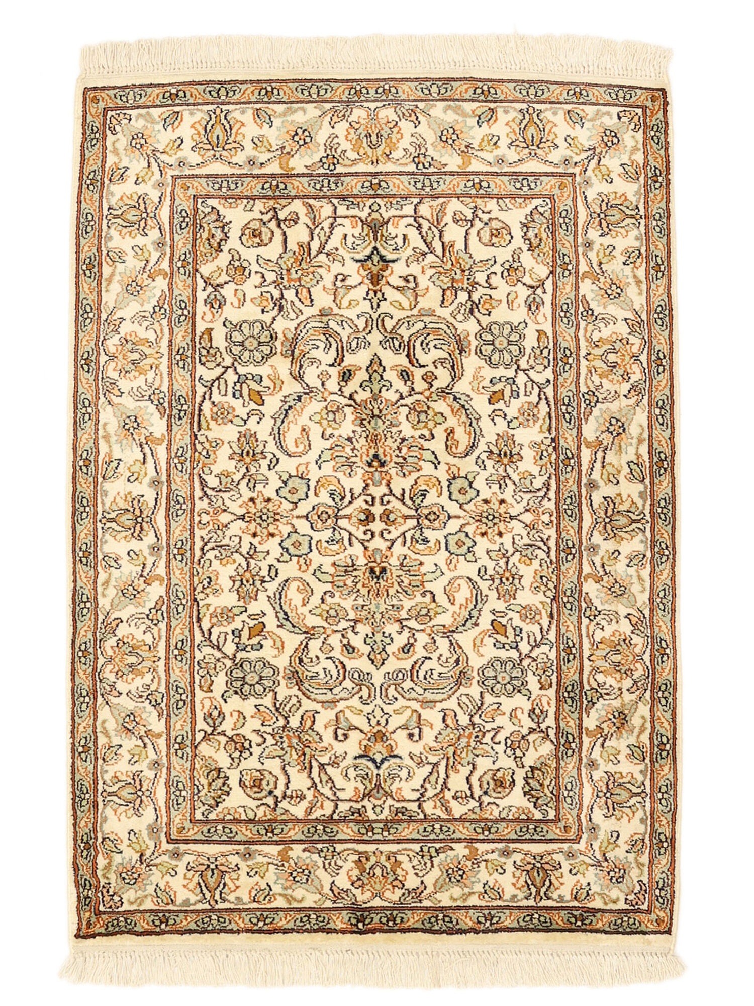 Kashmir äkta silke Matta 62x93