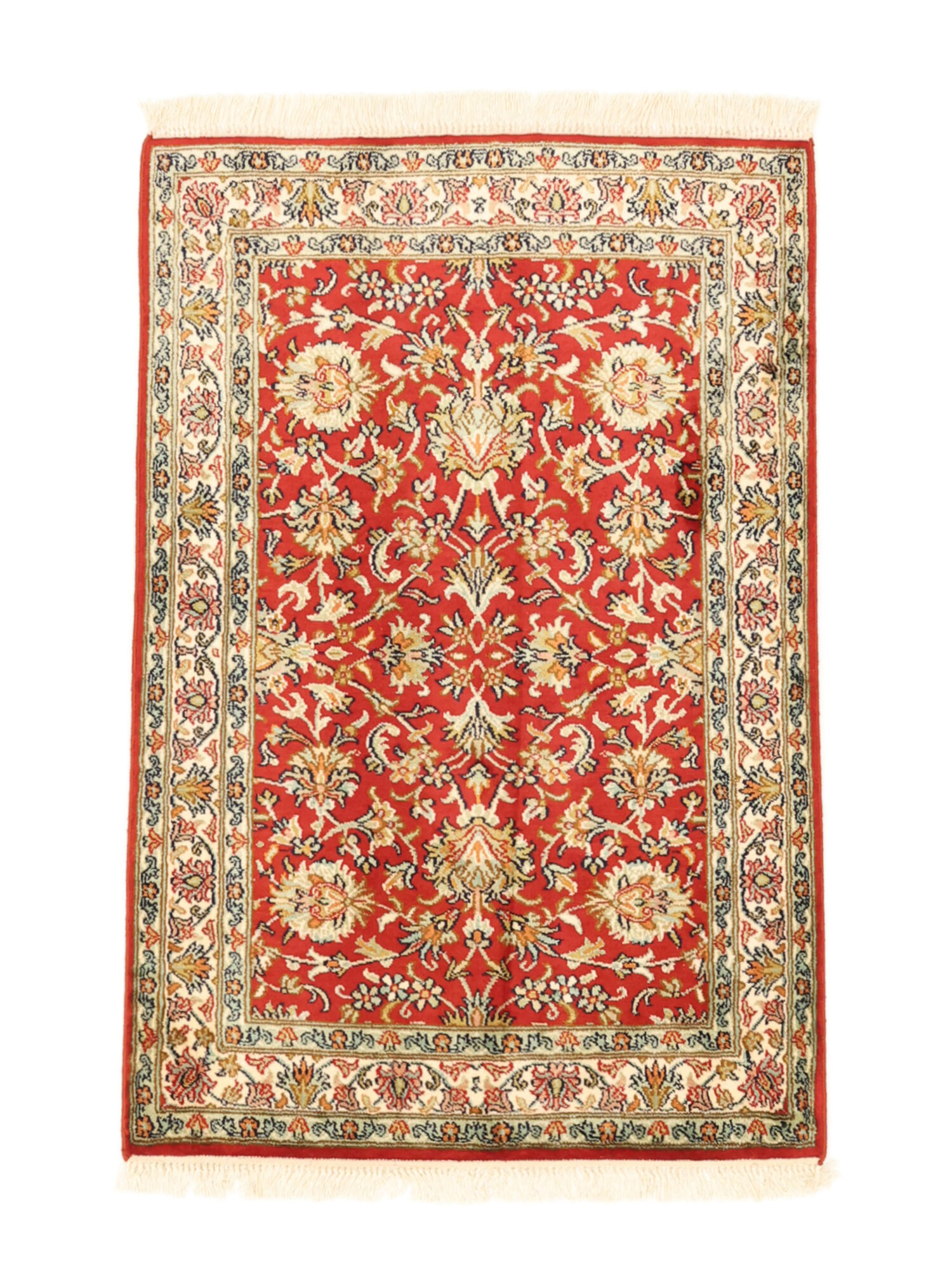 Kashmir &auml;kta silke Matta 64x92