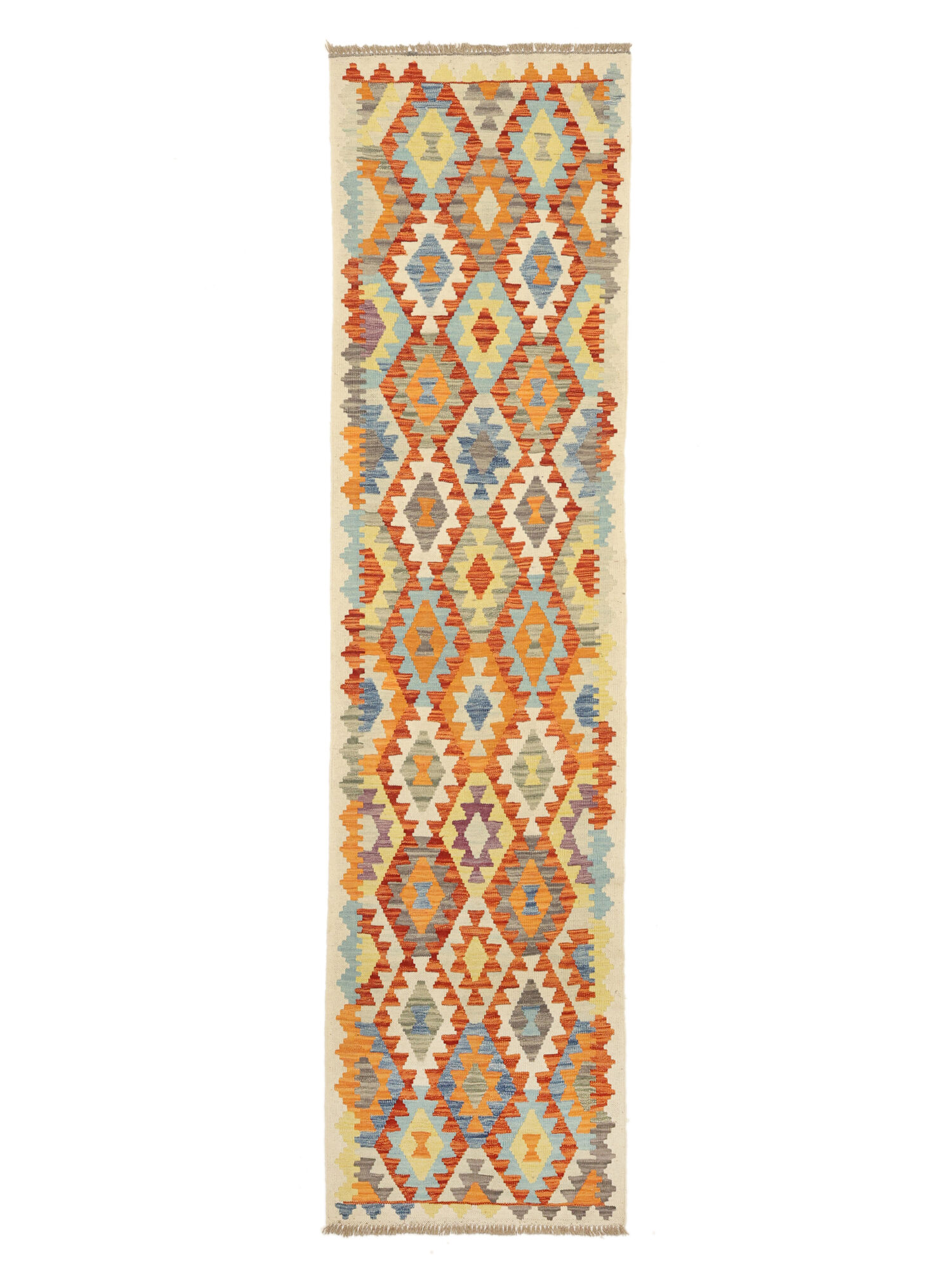 Kelim Afghan Old Stil Teppich 76×297
