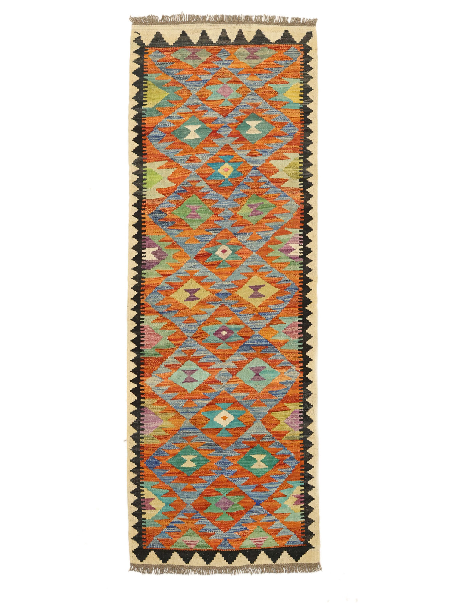 Kelim Afghan Old Stil Teppich 74×201