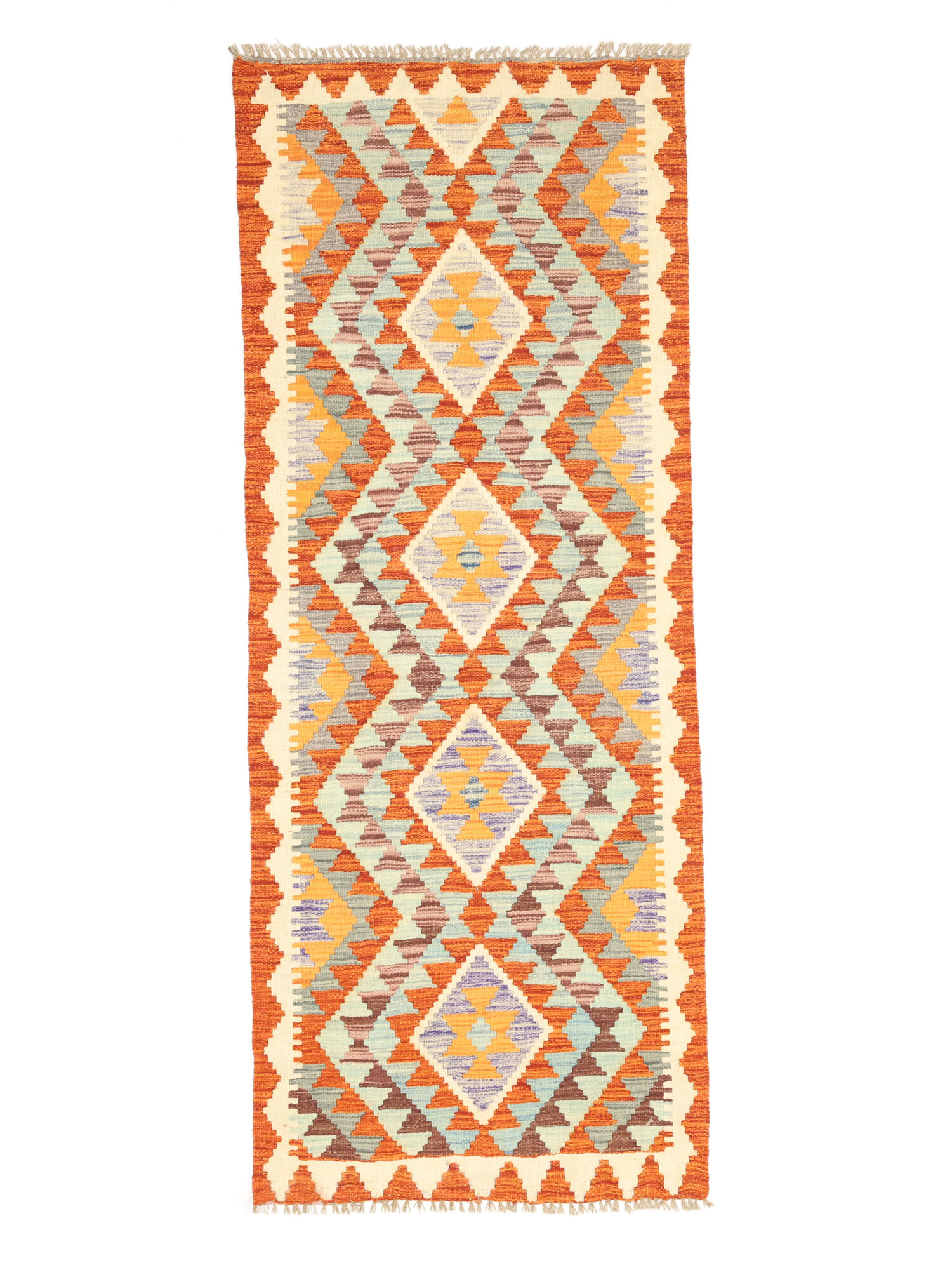 Kelim Afghan Old Stil Teppich 80×200