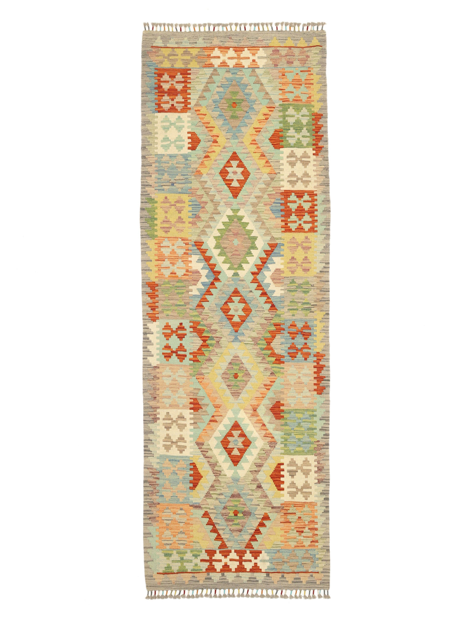 Kelim Afghan Old Stil Teppich 80×246