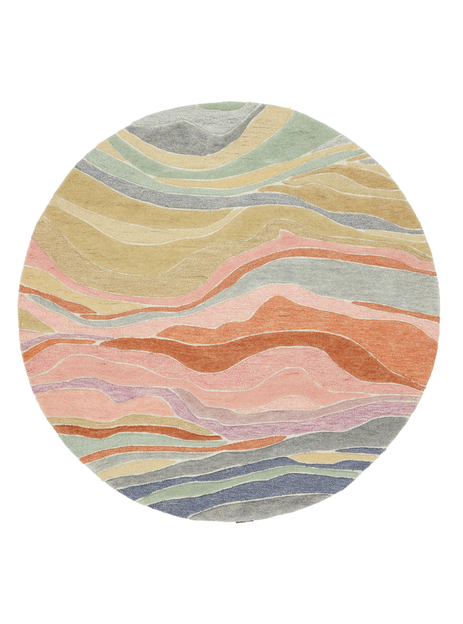 Marble Matta - Flerf&auml;rgad &Oslash; 150