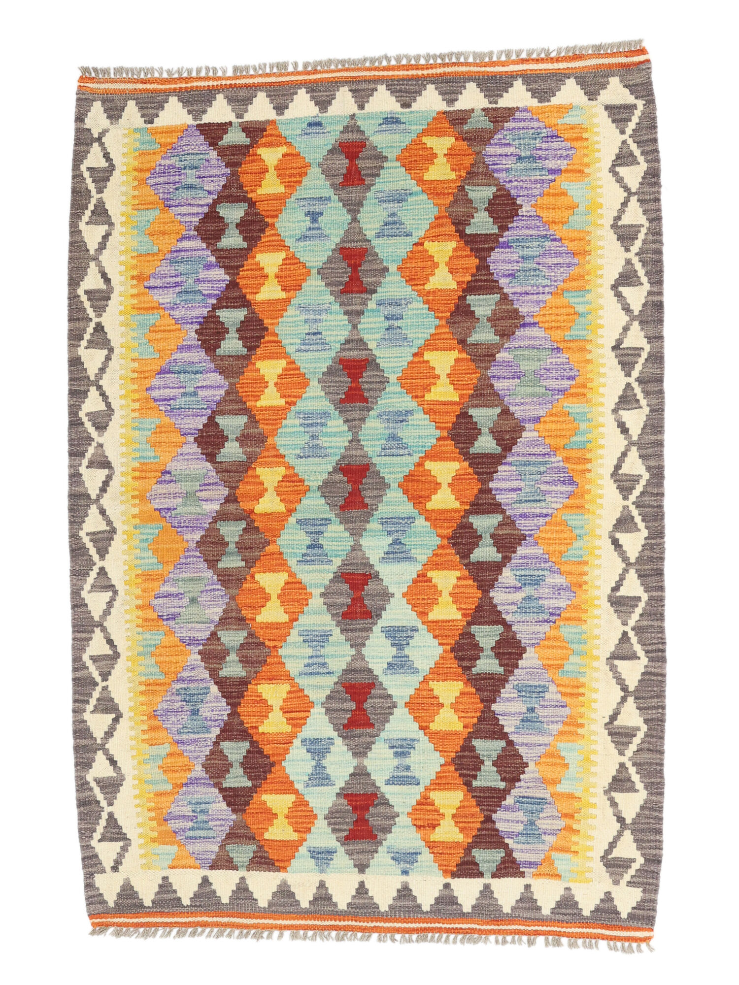 Kelim Afghan Old style Matta 103x149