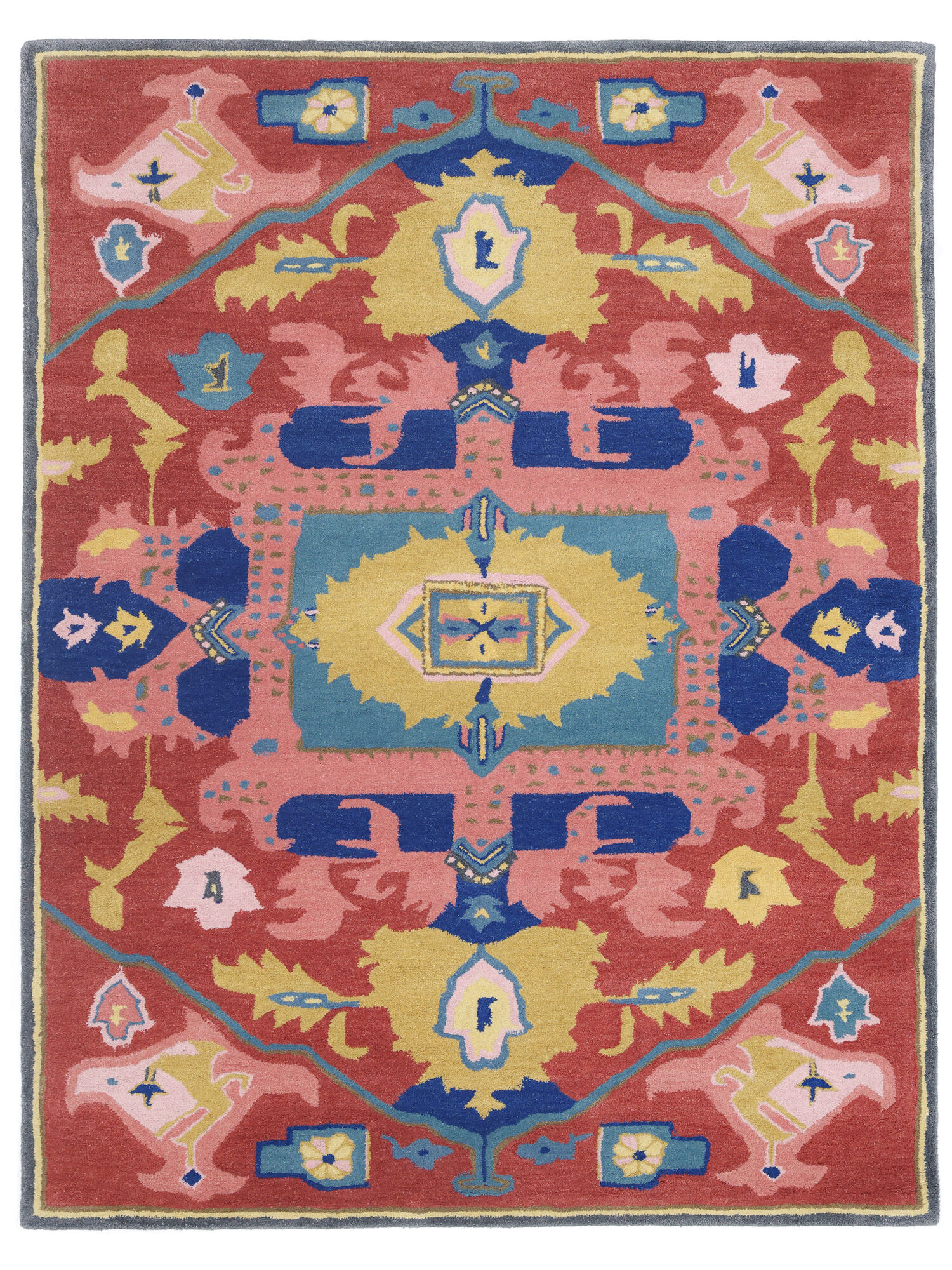 Precious Matta - Röd / Flerfärgad 300x400