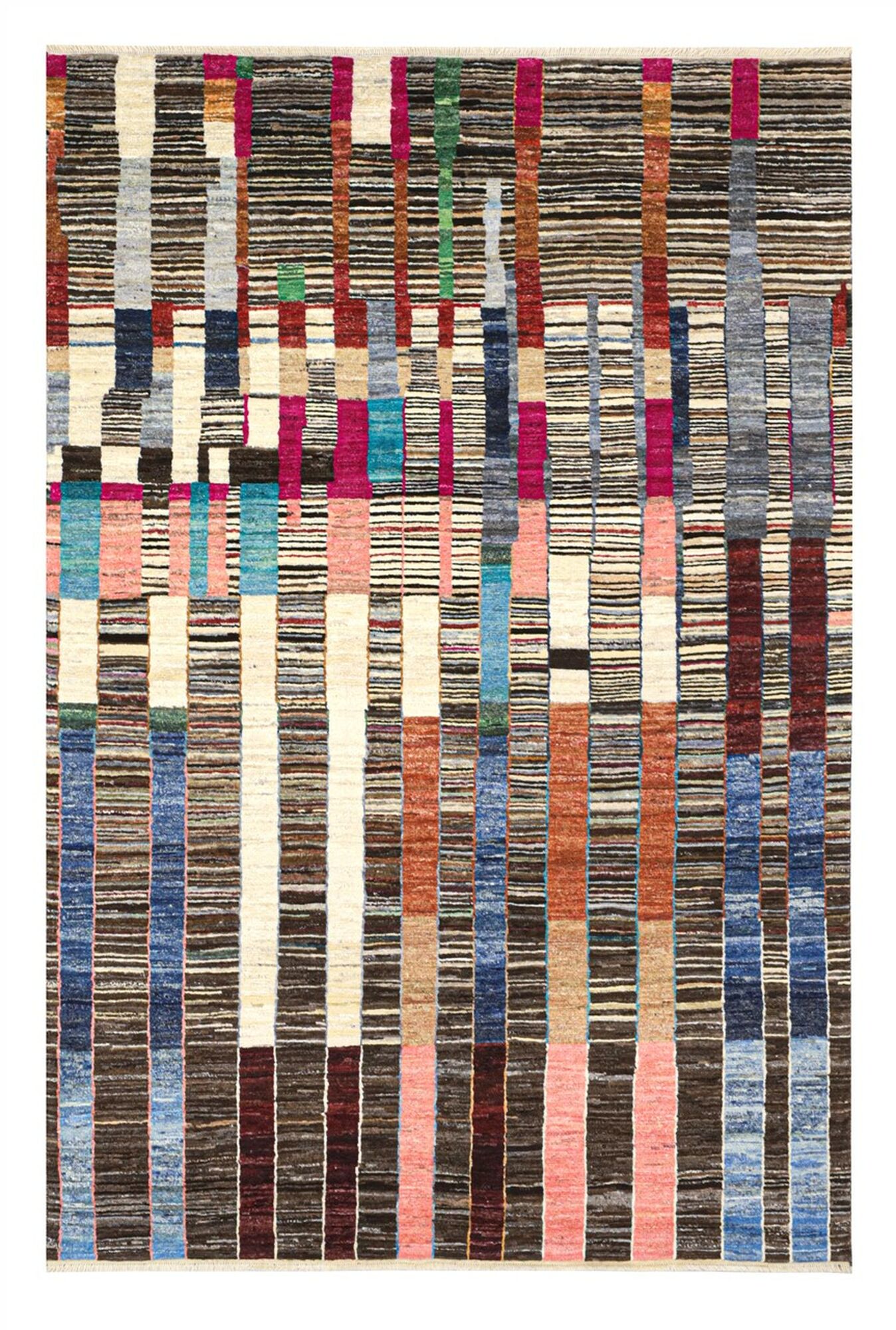 Berber Colourful Matta 198x295