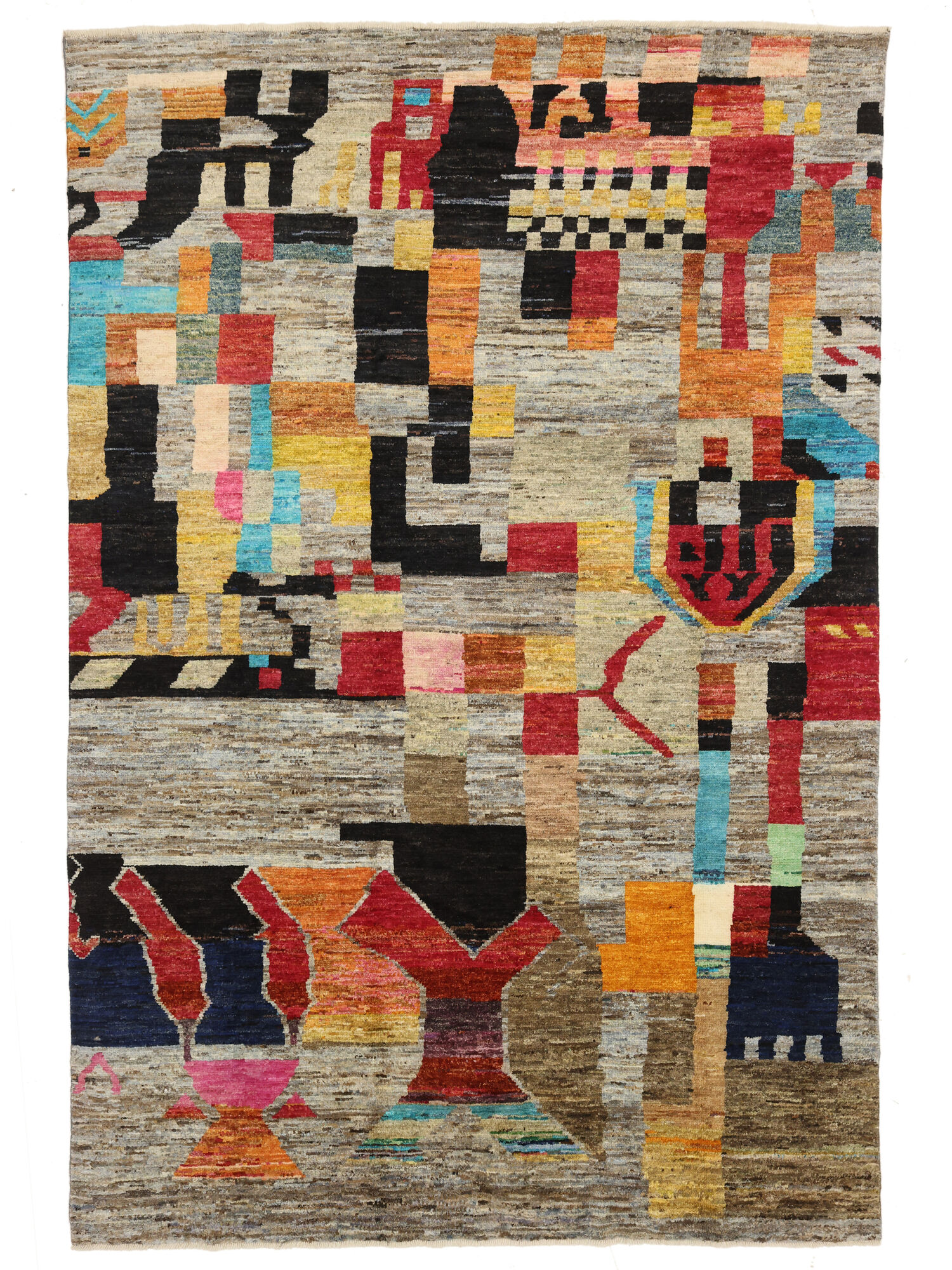 Berber Colourful Matta 200x295