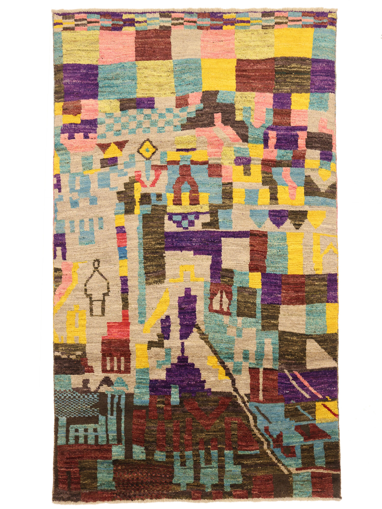 Berber Colourful Matta 111x191