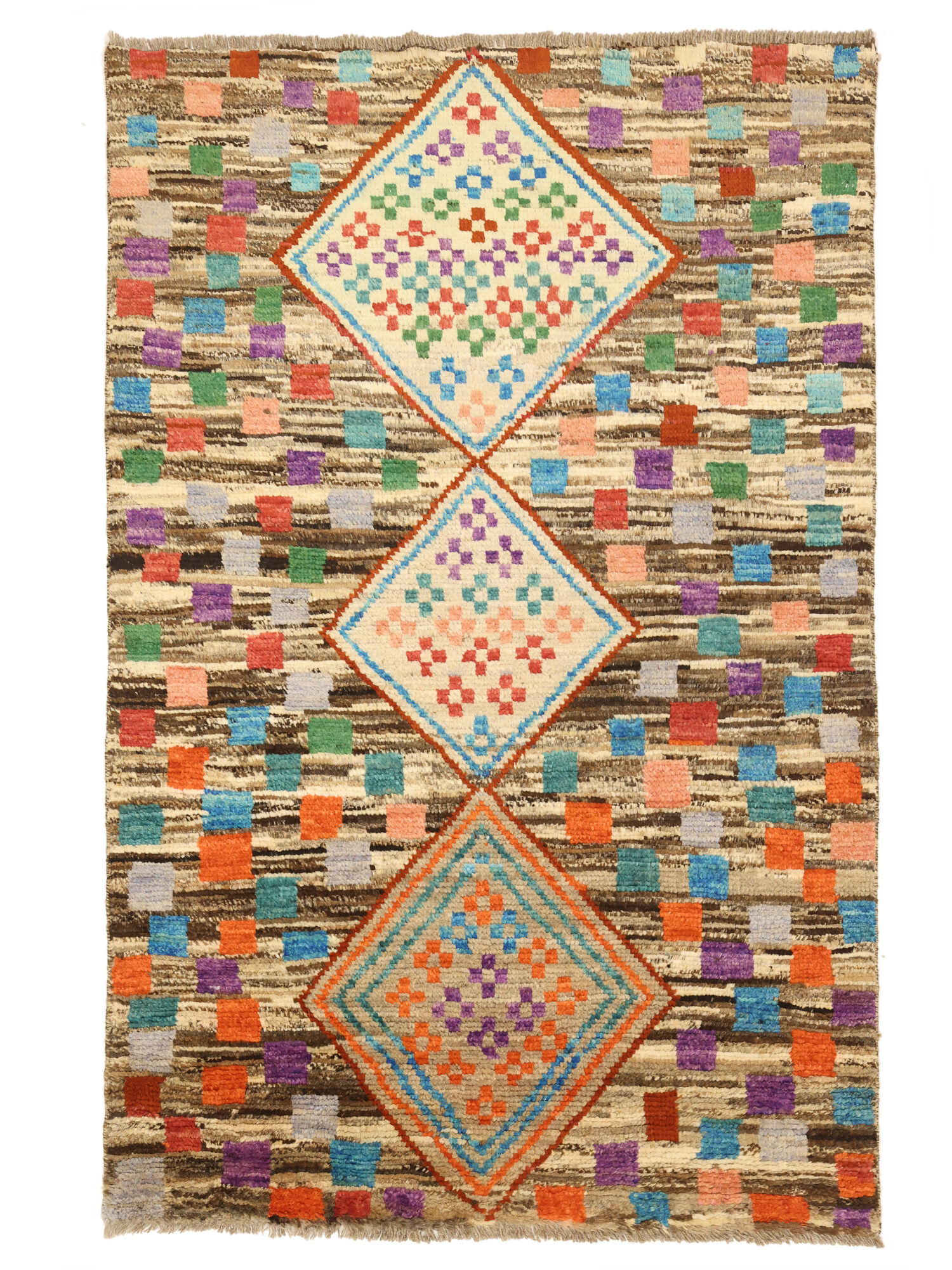 Berber Colourful Matta 90x135