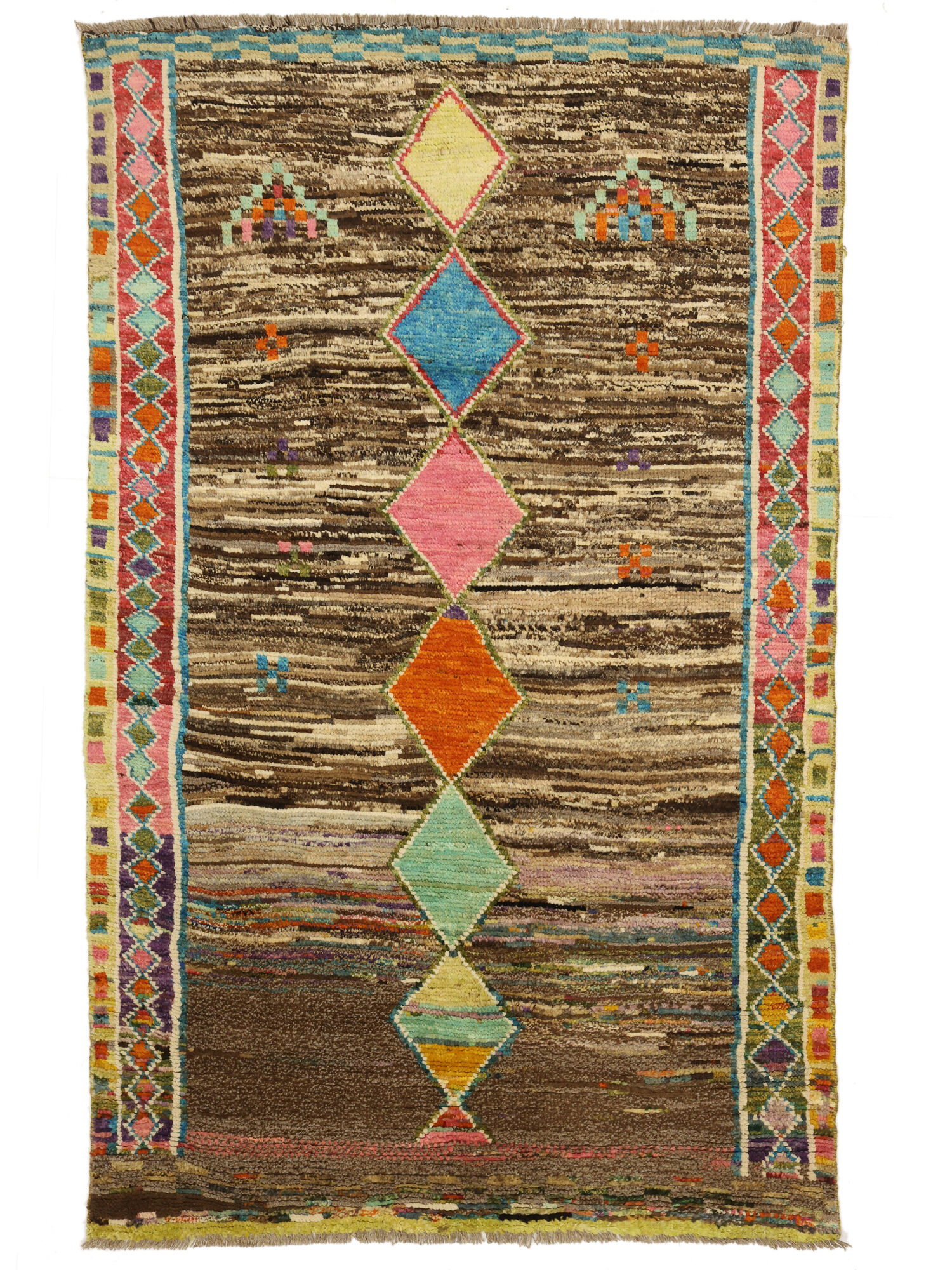 Berber Colourful Matta 118x184