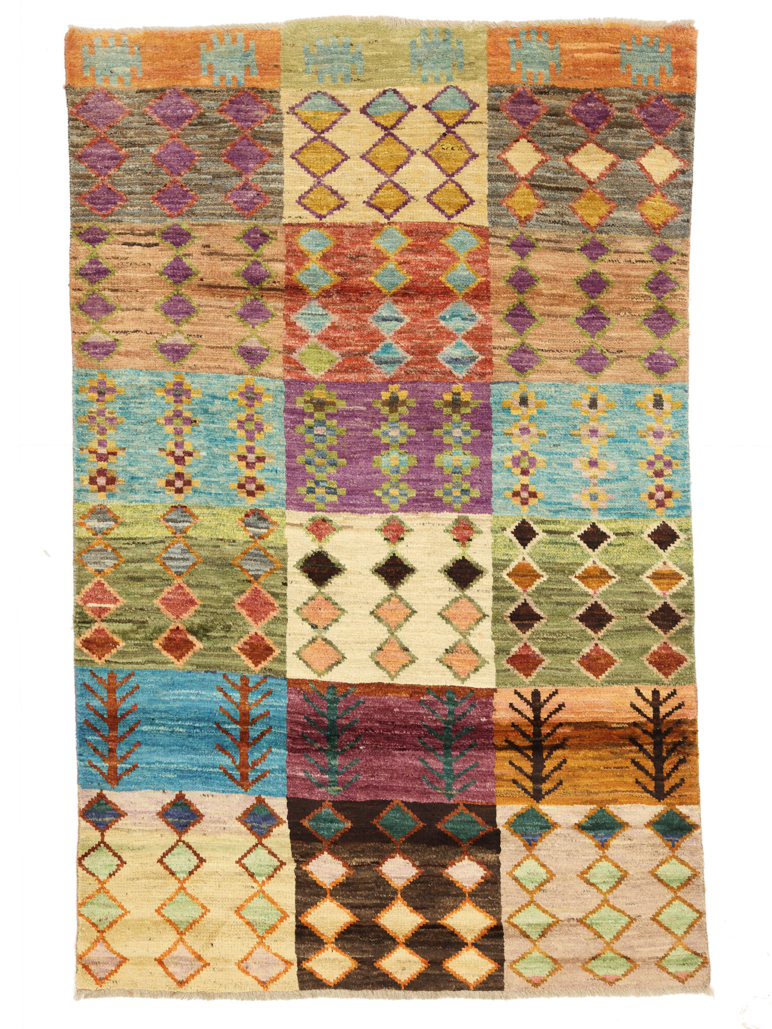 Berber Colourful Matta 114x177