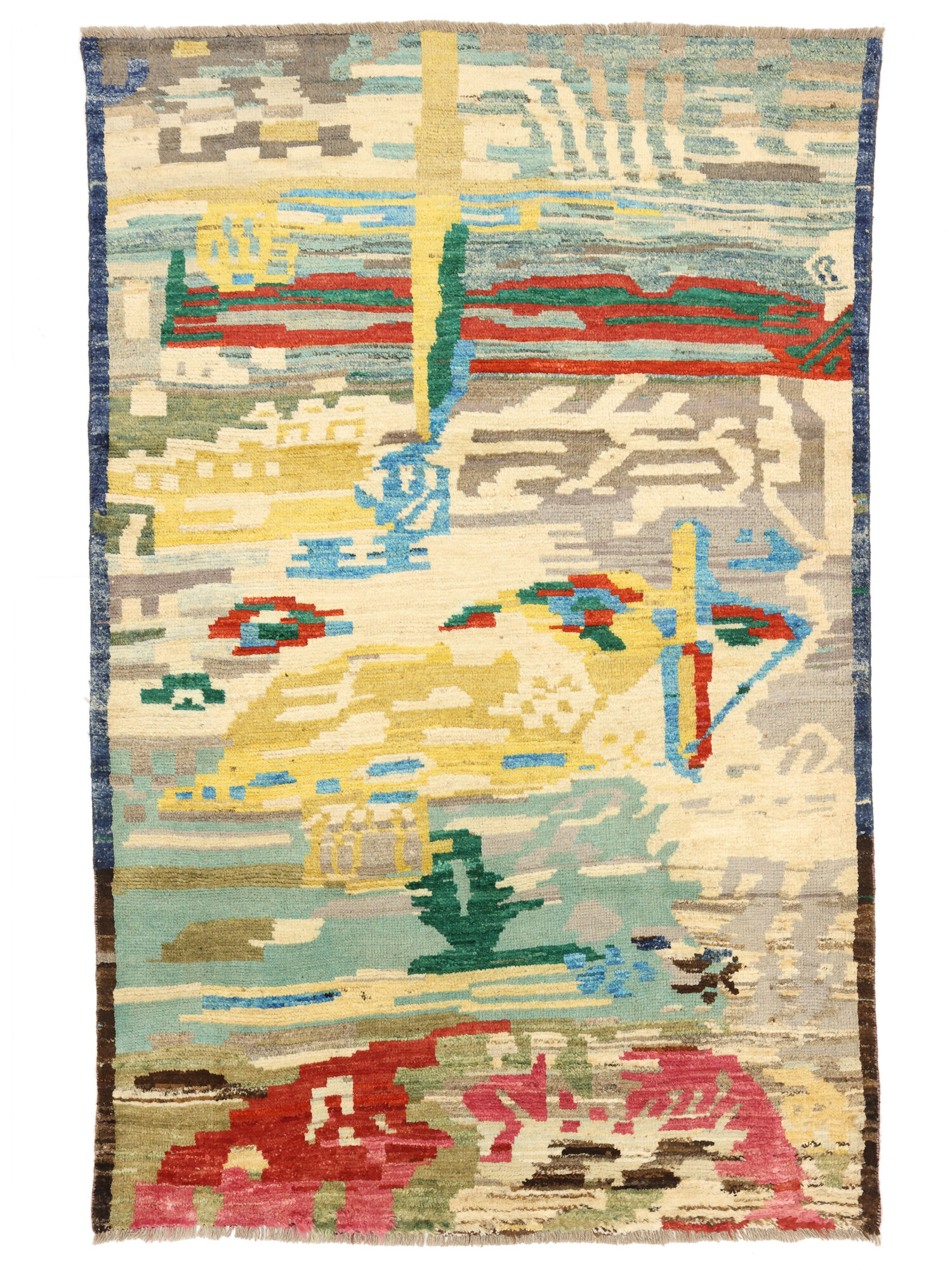 Berber Colourful Matta 122x188