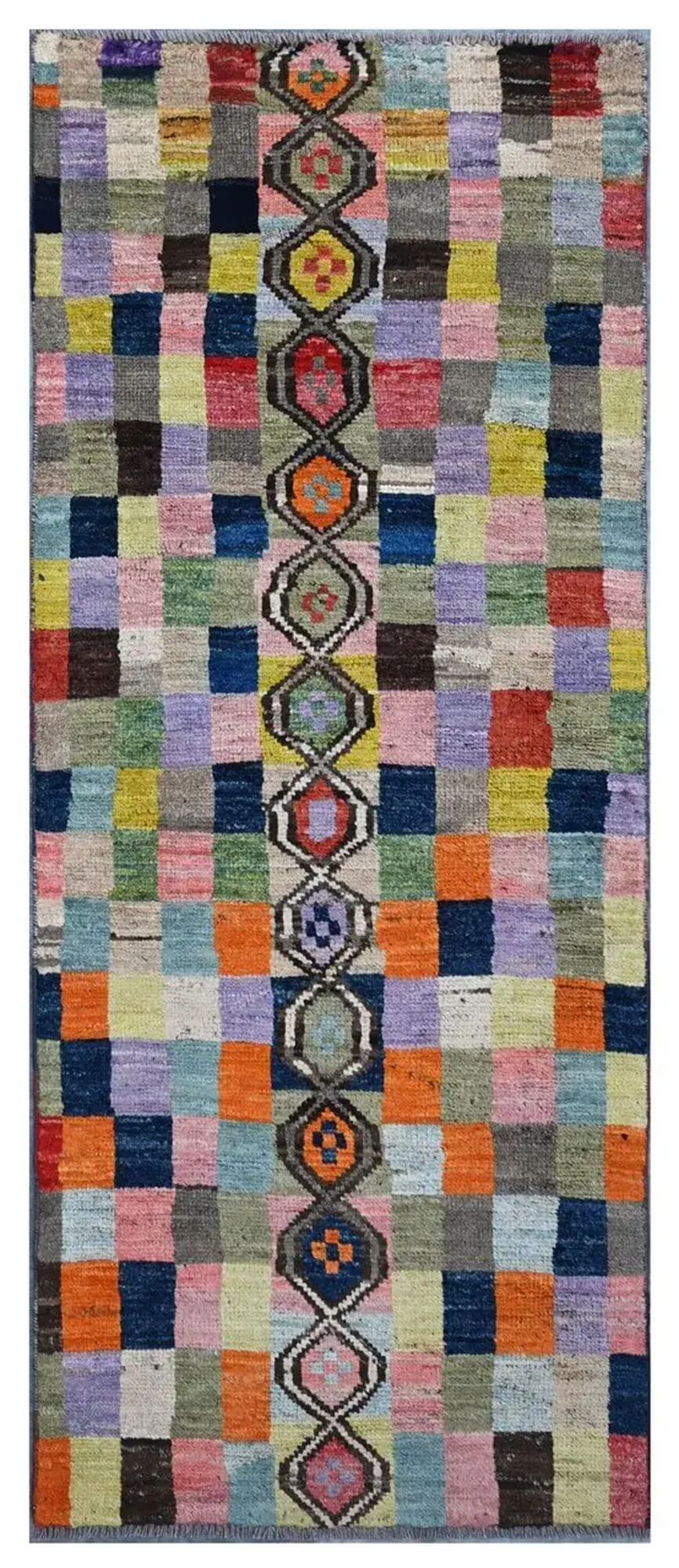 Berber Colourful Matta 74x195