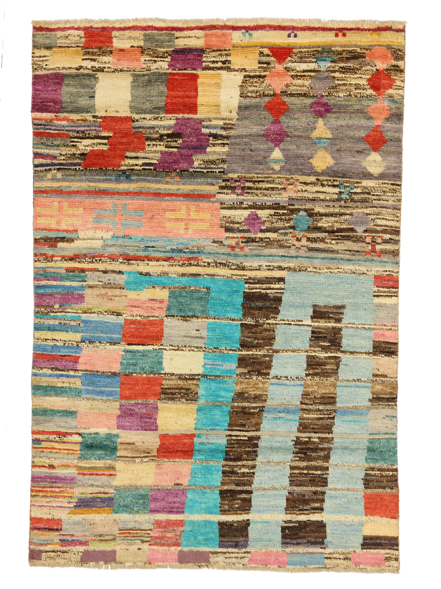 Berber Colourful Matta 122x177