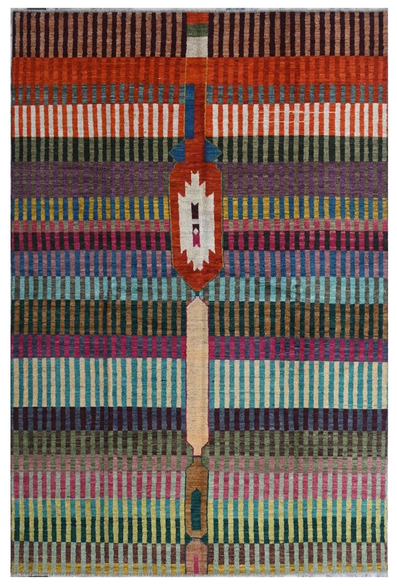 Berber Colourful Matta 194x295