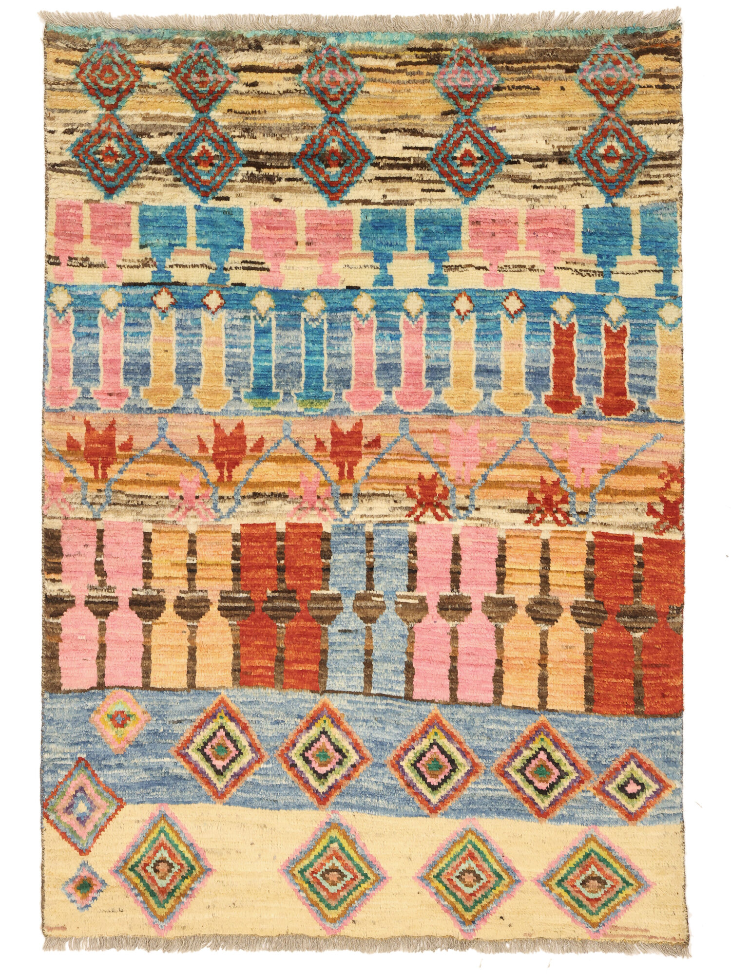 Berber Colourful Matta 91x131